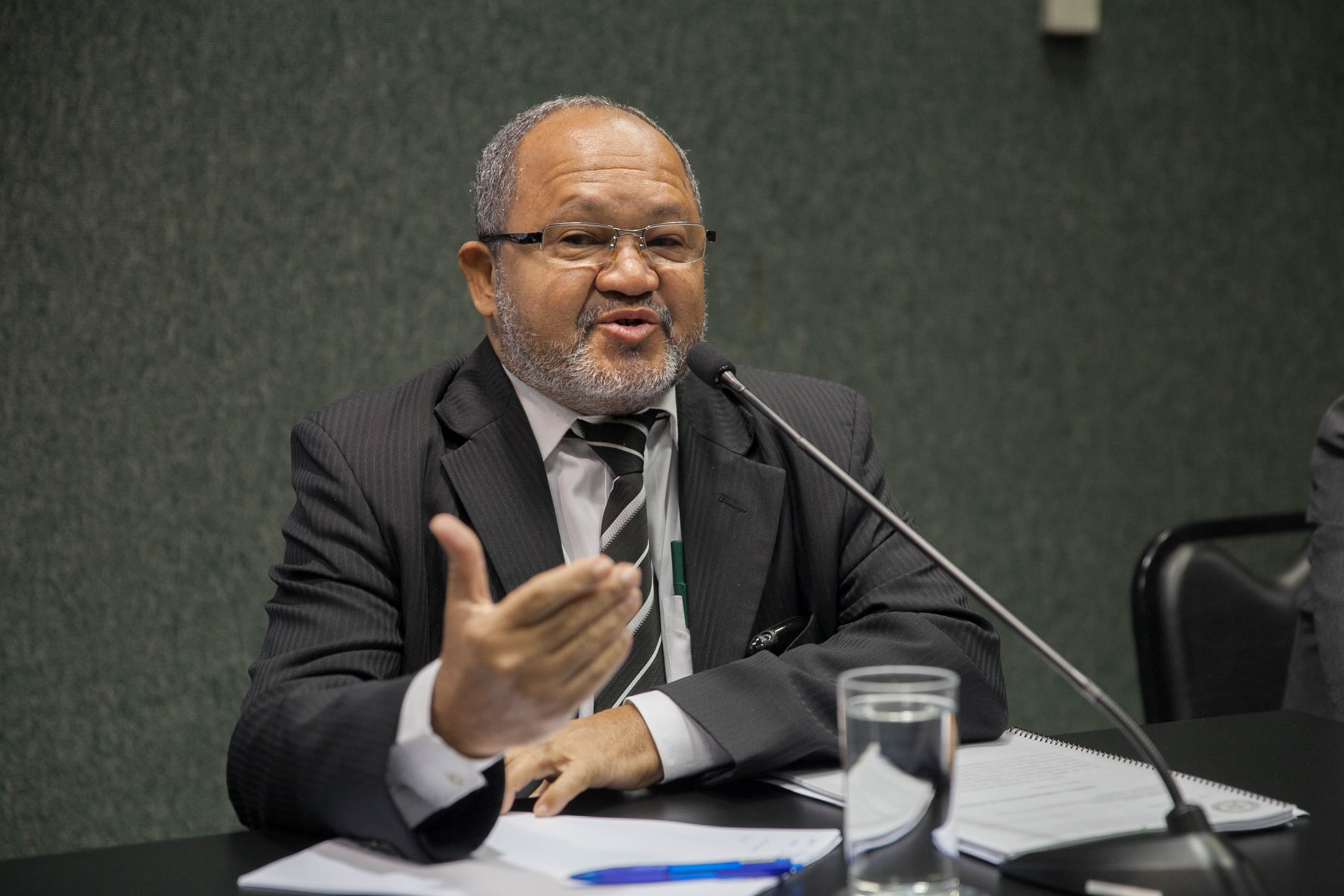José Renatp Inácio da Rosa, Diretor da Federação Nacional dos Portuários em Audiência Pública - Direito à Complementação da Aposentadoria dos Trabalhadores do Porto de Imbituba.