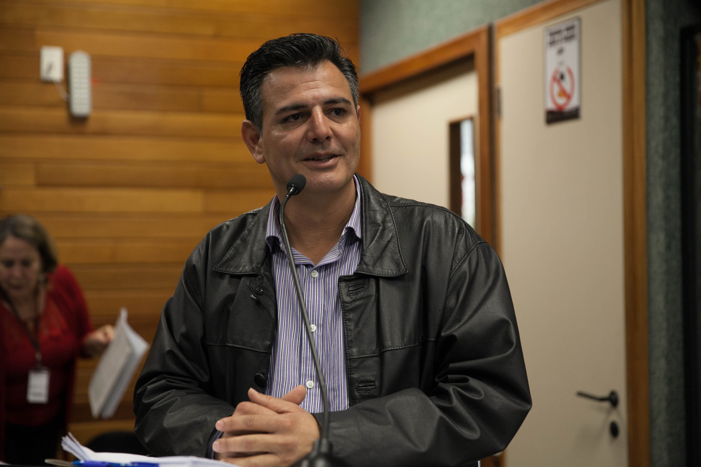 Alberto Pacheco, Funcionário do Porto de Imbituba em Audiência Pública - Direito à Complementação da Aposentadoria dos Trabalhadores do Porto de Imbituba.