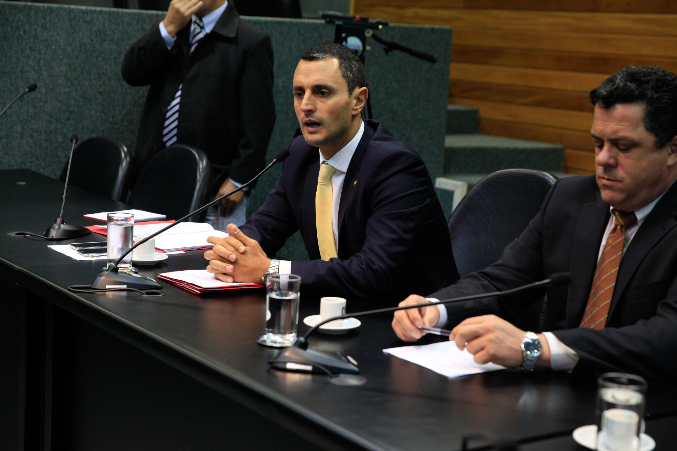 Comissão de Segurança Pública. Deputado João Amin (PP).
