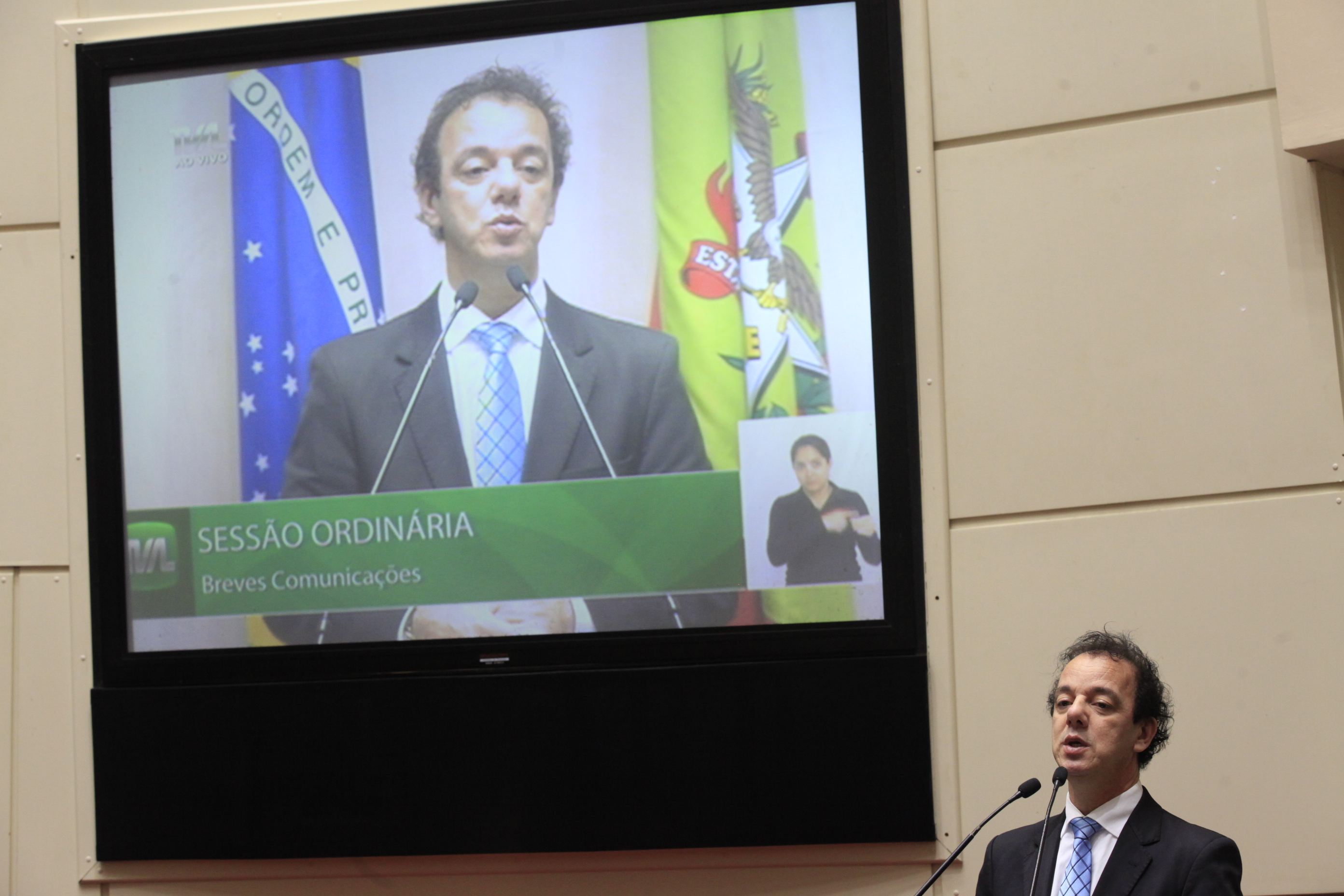 Sessão Ordinária. Deputado Ismael dos Santos (PSD).