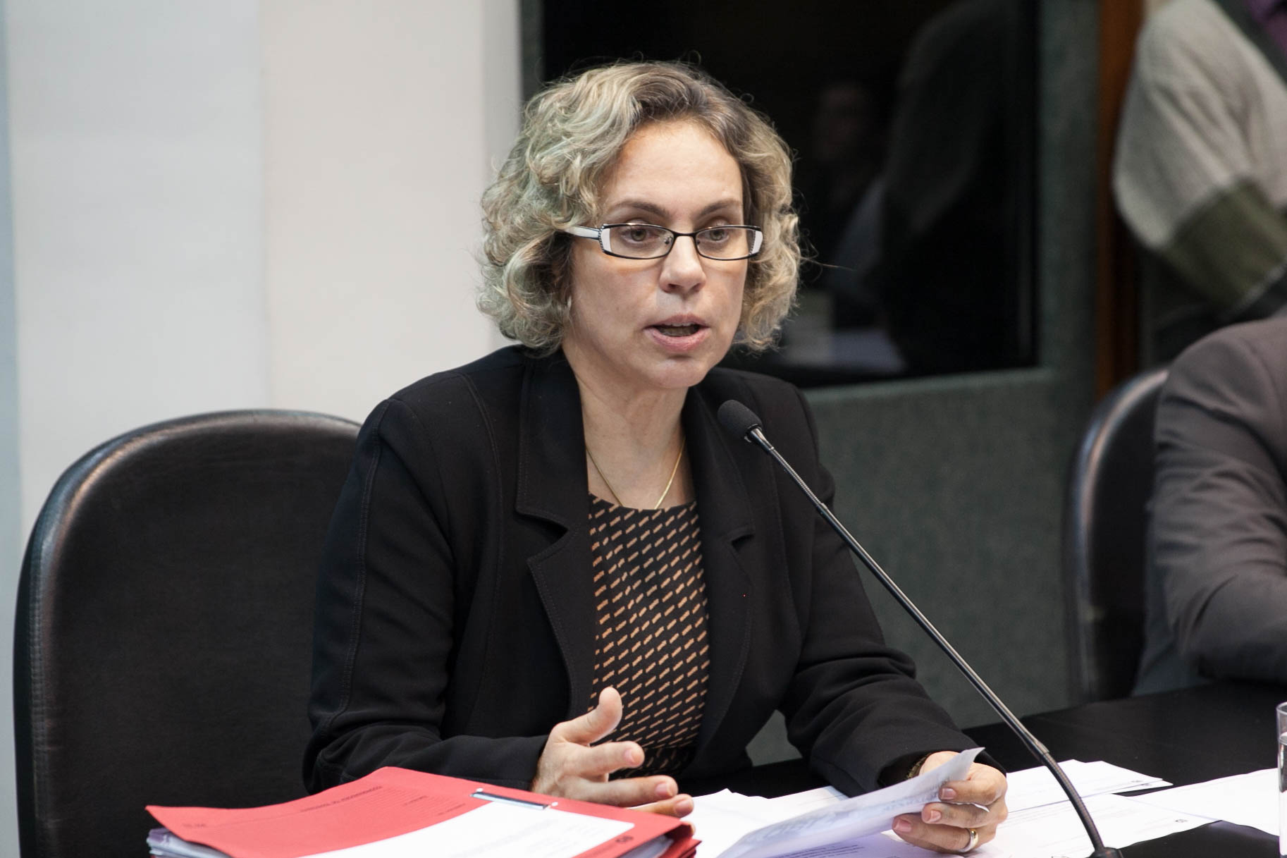 Deputada Ana Paula Lima (PT) em Comissão de Saúde