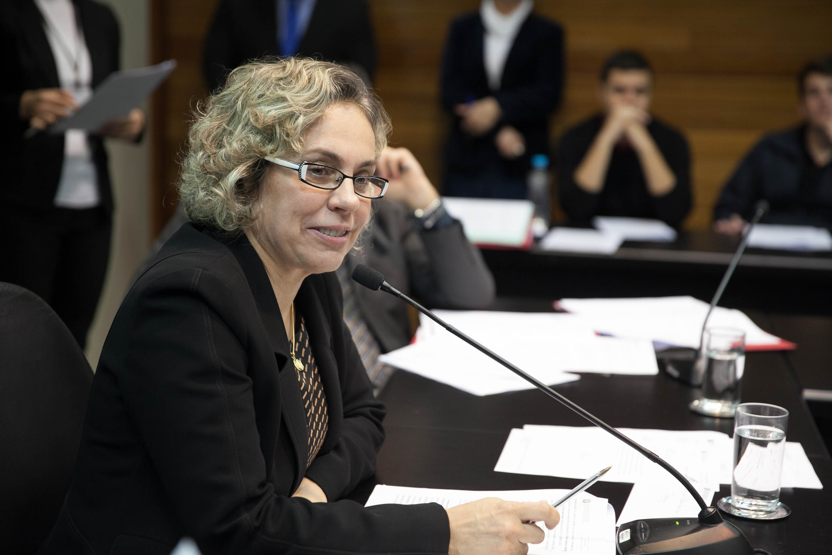 Deputada Ana Paula Lima (PT) em Comissão de Saúde