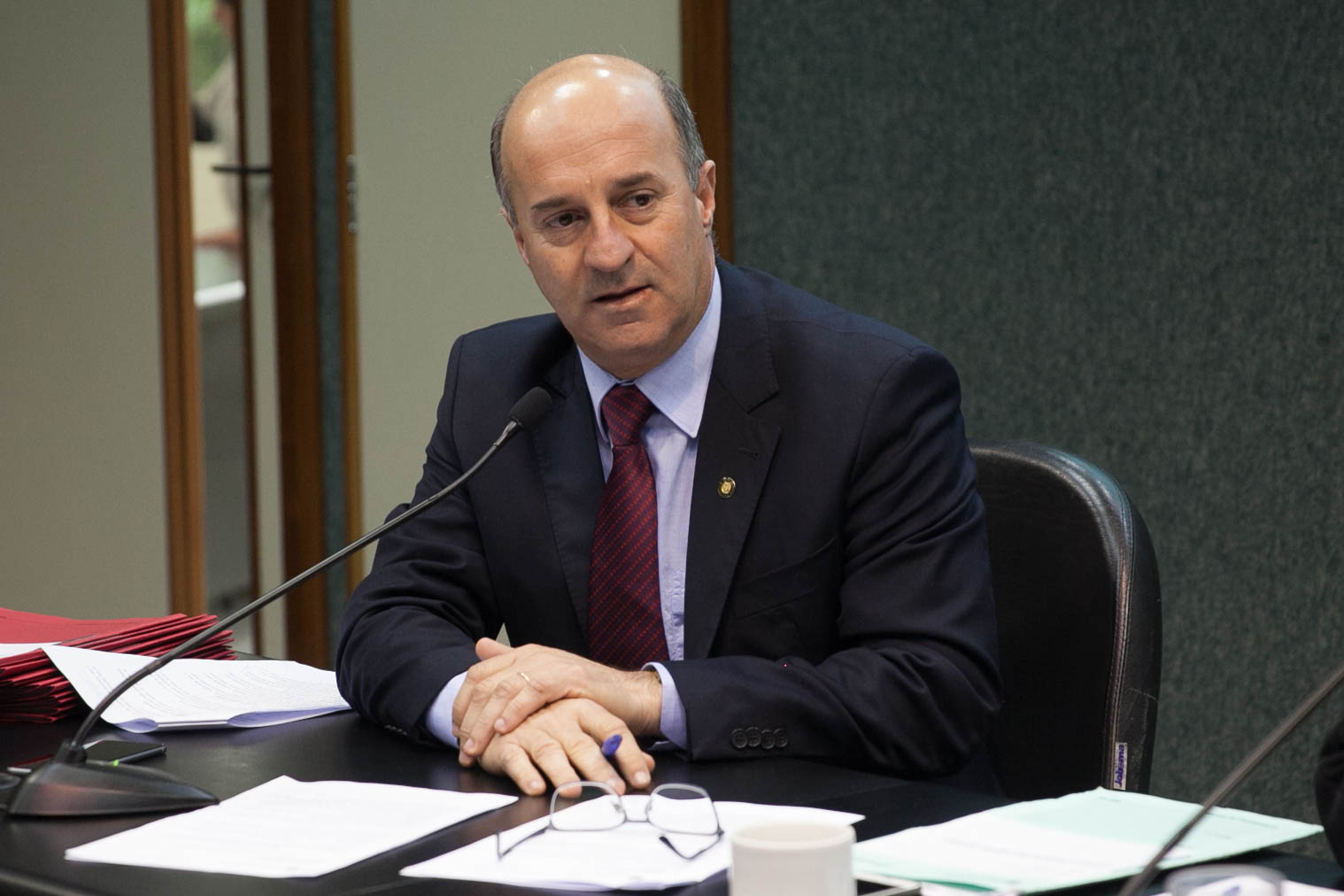 Deputado José Milton Scheffer (PP) em Comissão de Saúd