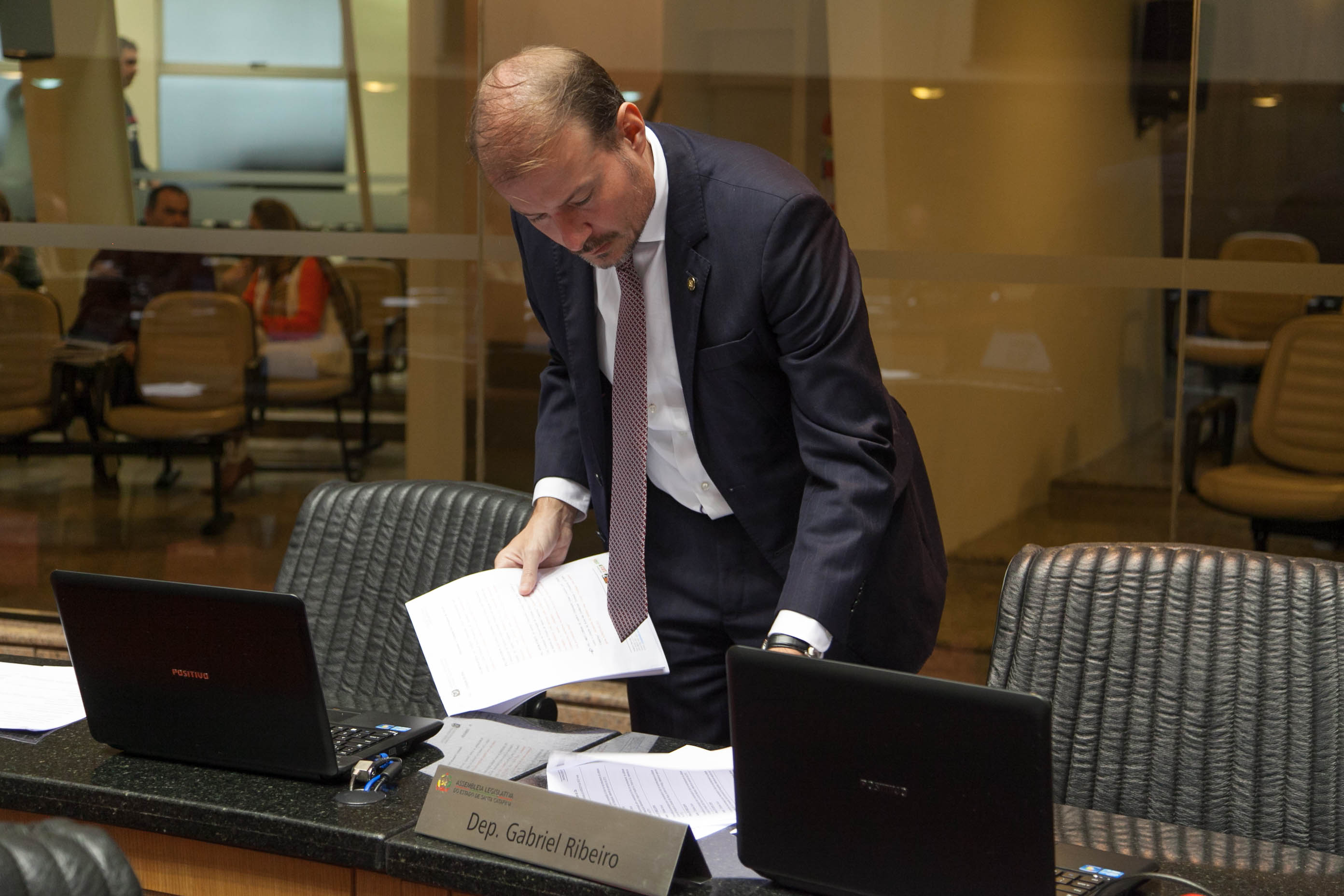 Deputado Gabriel Ribeiro (PSD) em Sessão Ordinária