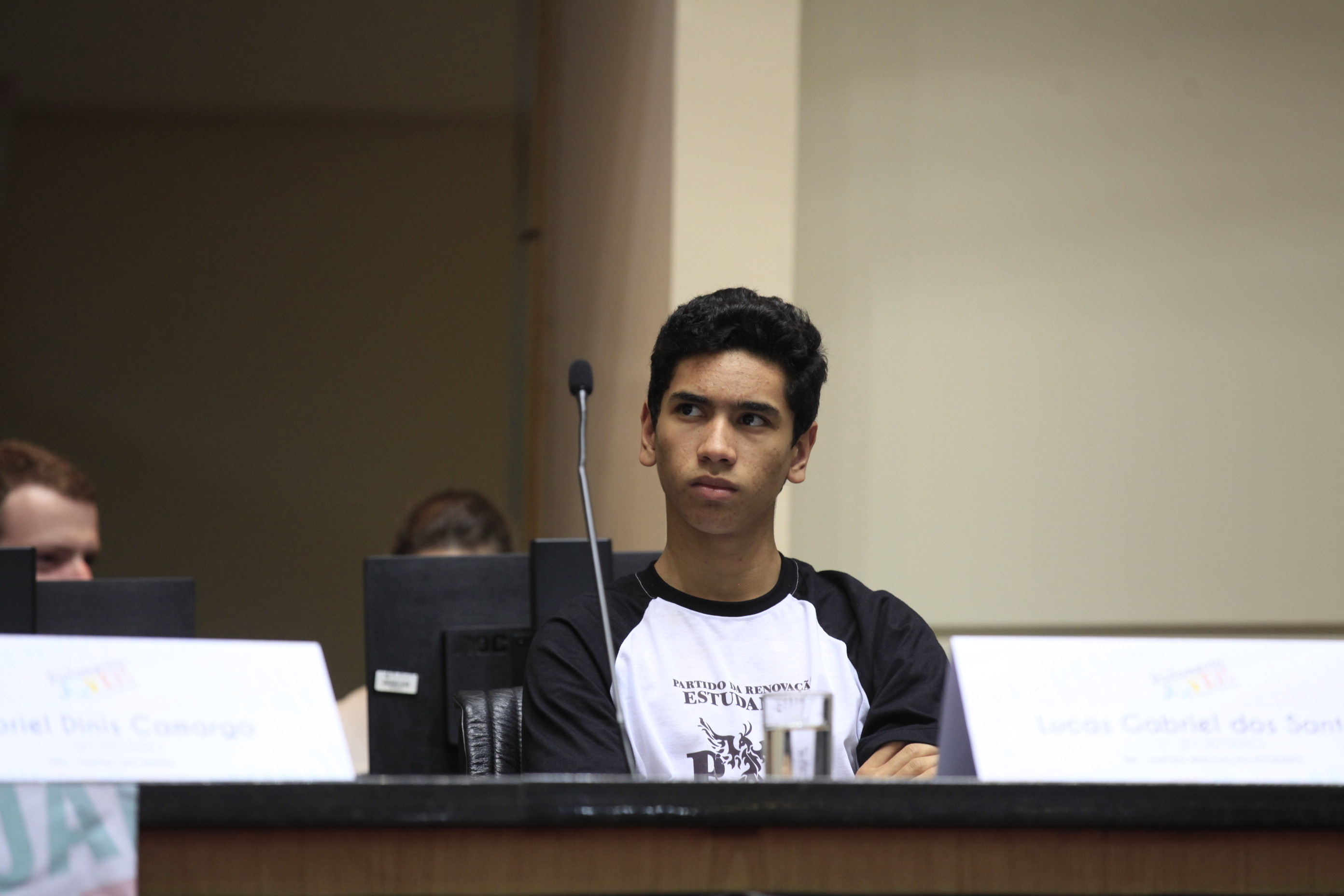 Sessão Especial do Parlamento Jovem.