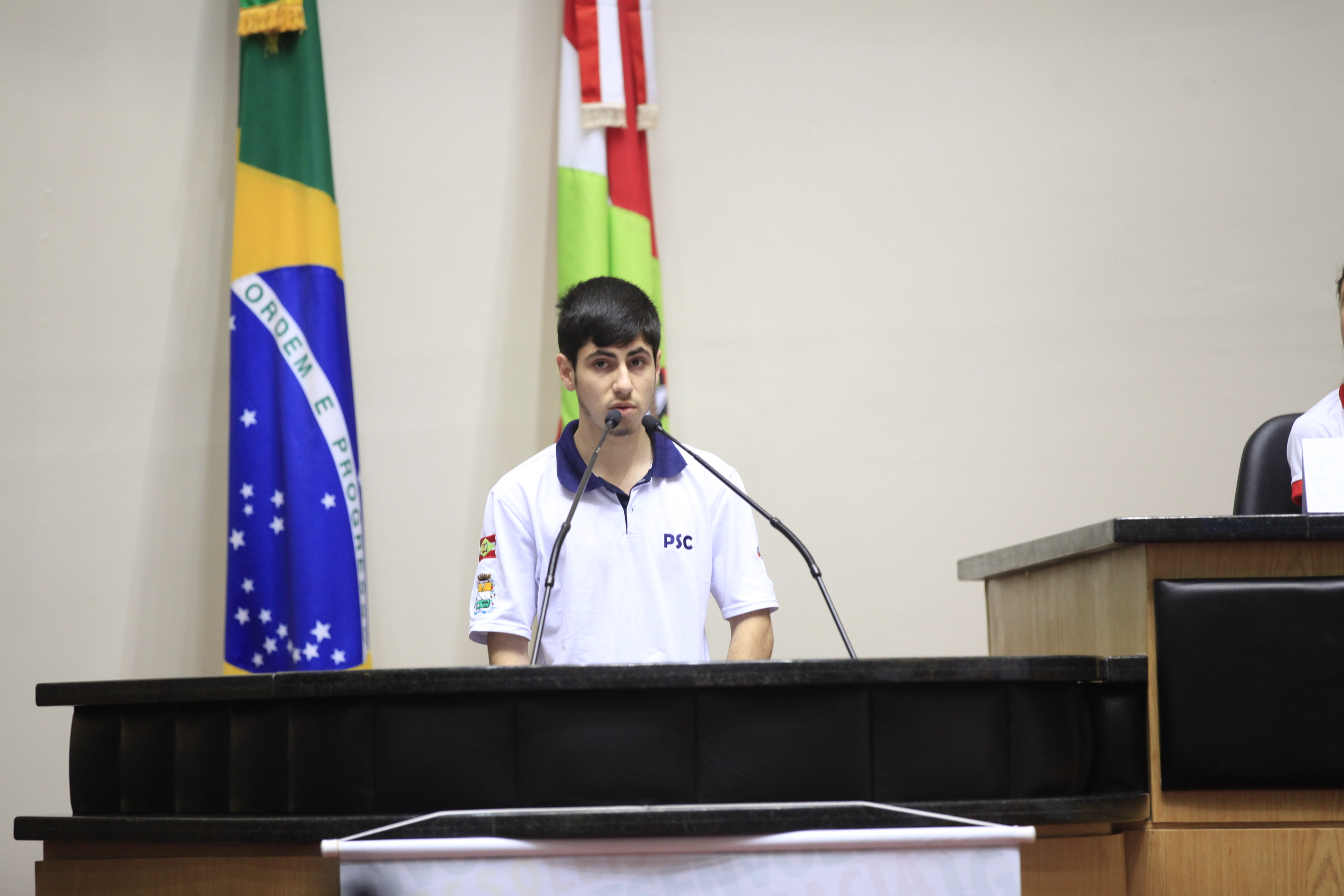 Sessão Especial do Parlamento Jovem.