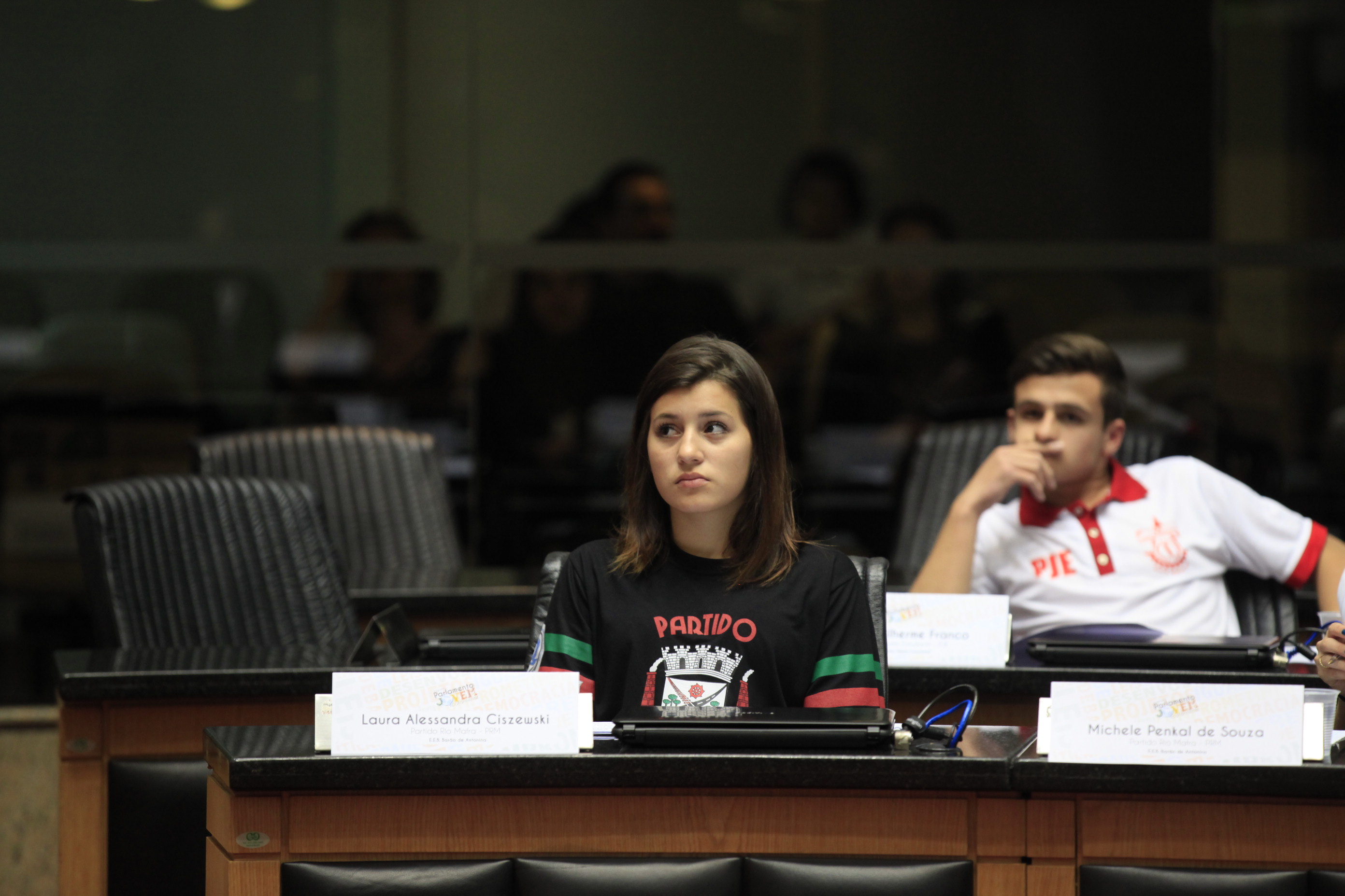 Sessão Especial do Parlamento Jovem.