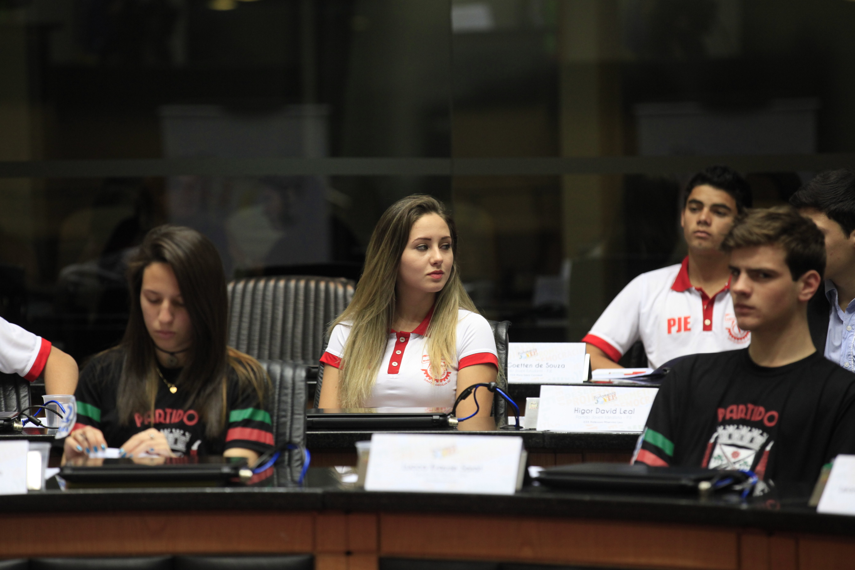 Sessão Especial do Parlamento Jovem.