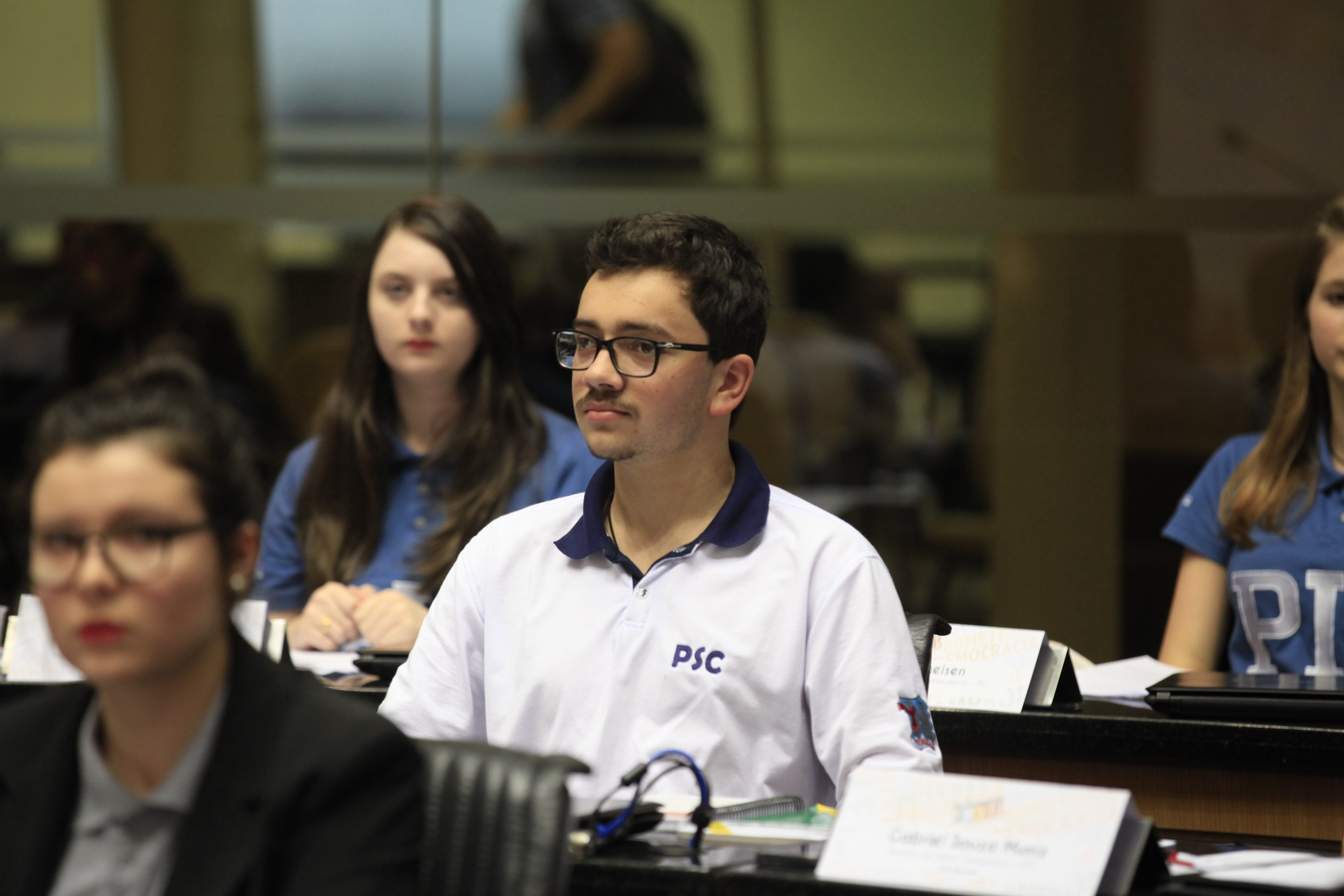 Sessão Especial do Parlamento Jovem.