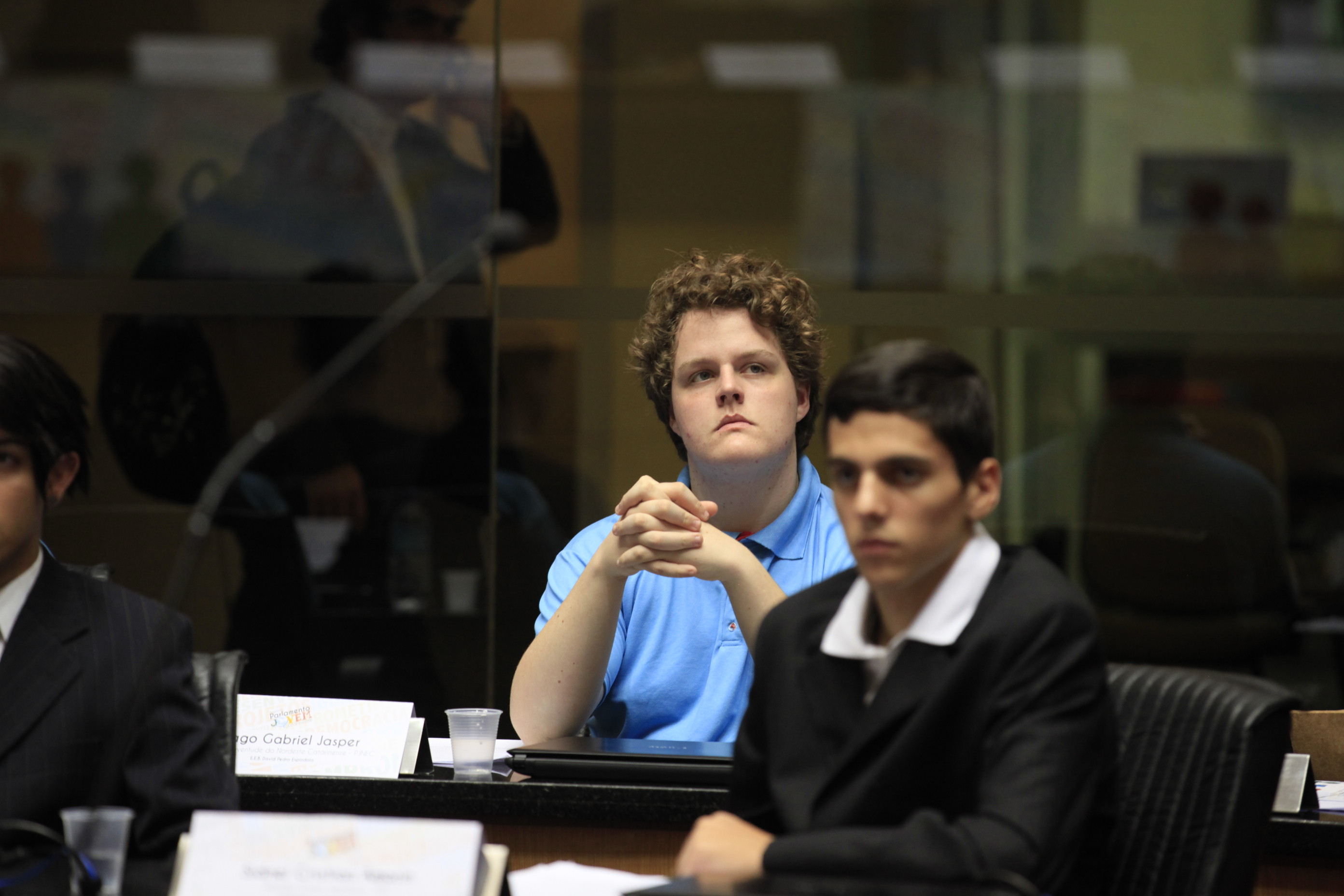 Sessão Especial do Parlamento Jovem.