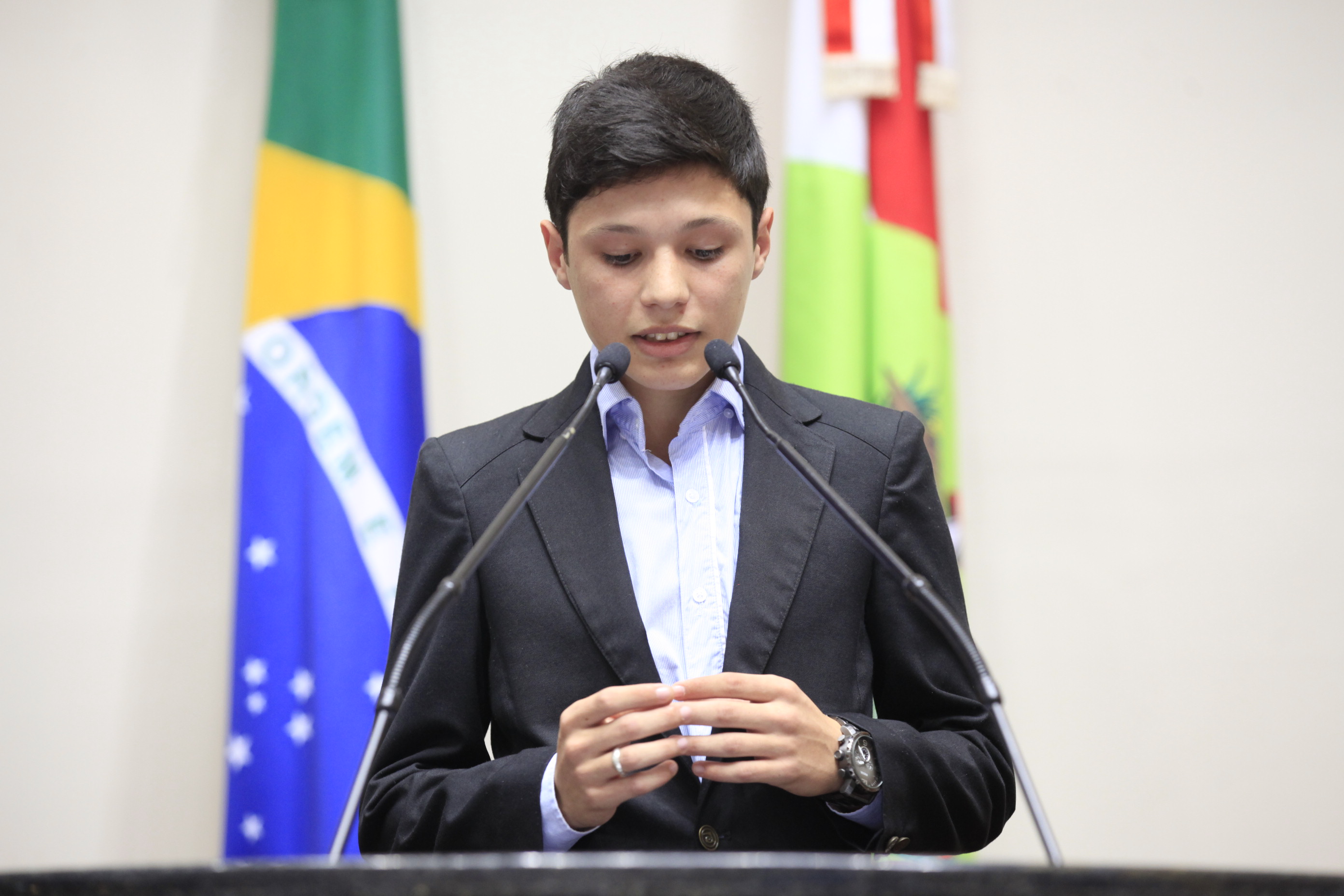Sessão Especial do Parlamento Jovem.