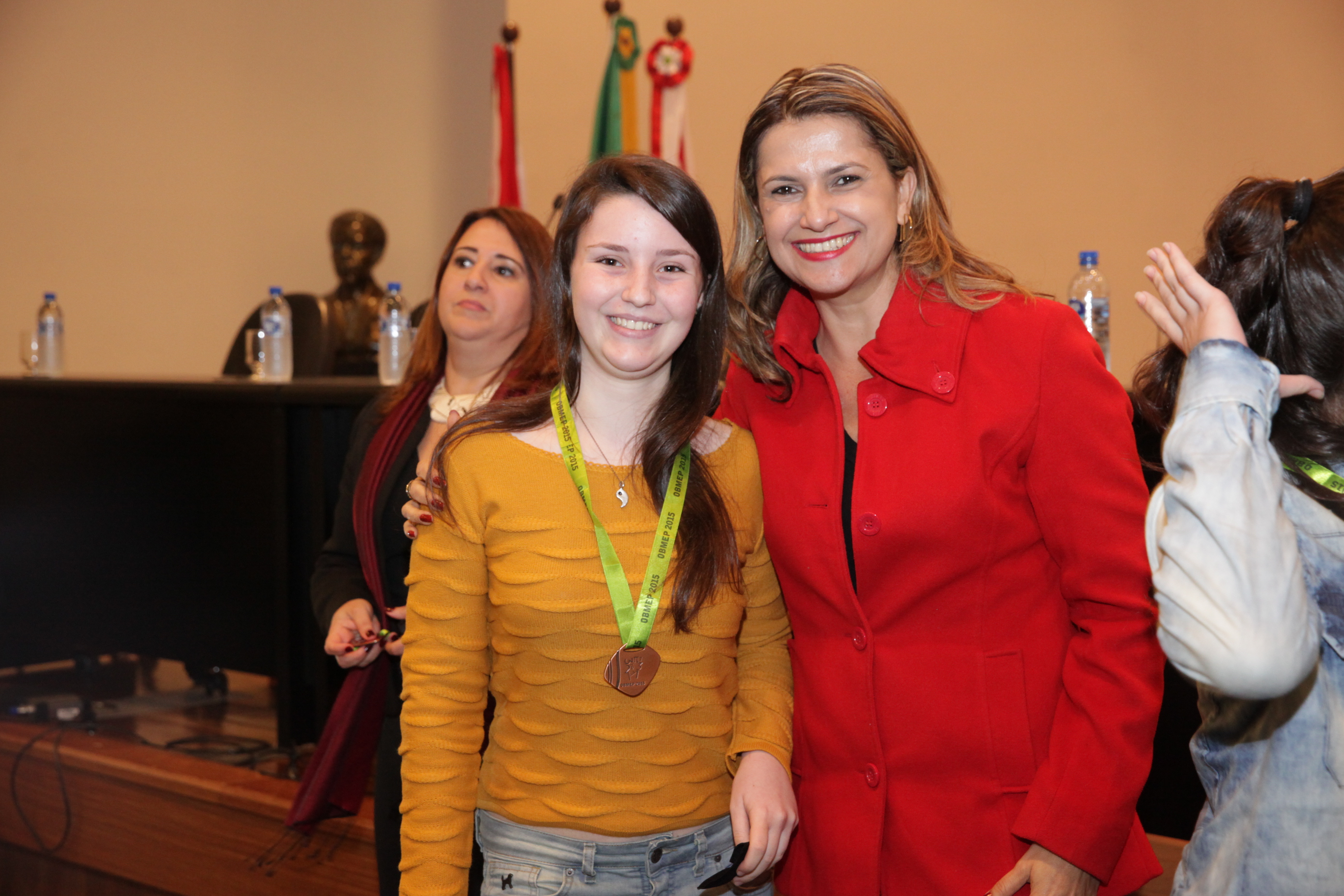 Premiação da Olimpíada Brasileira de Matemática das Escolas Públicas.