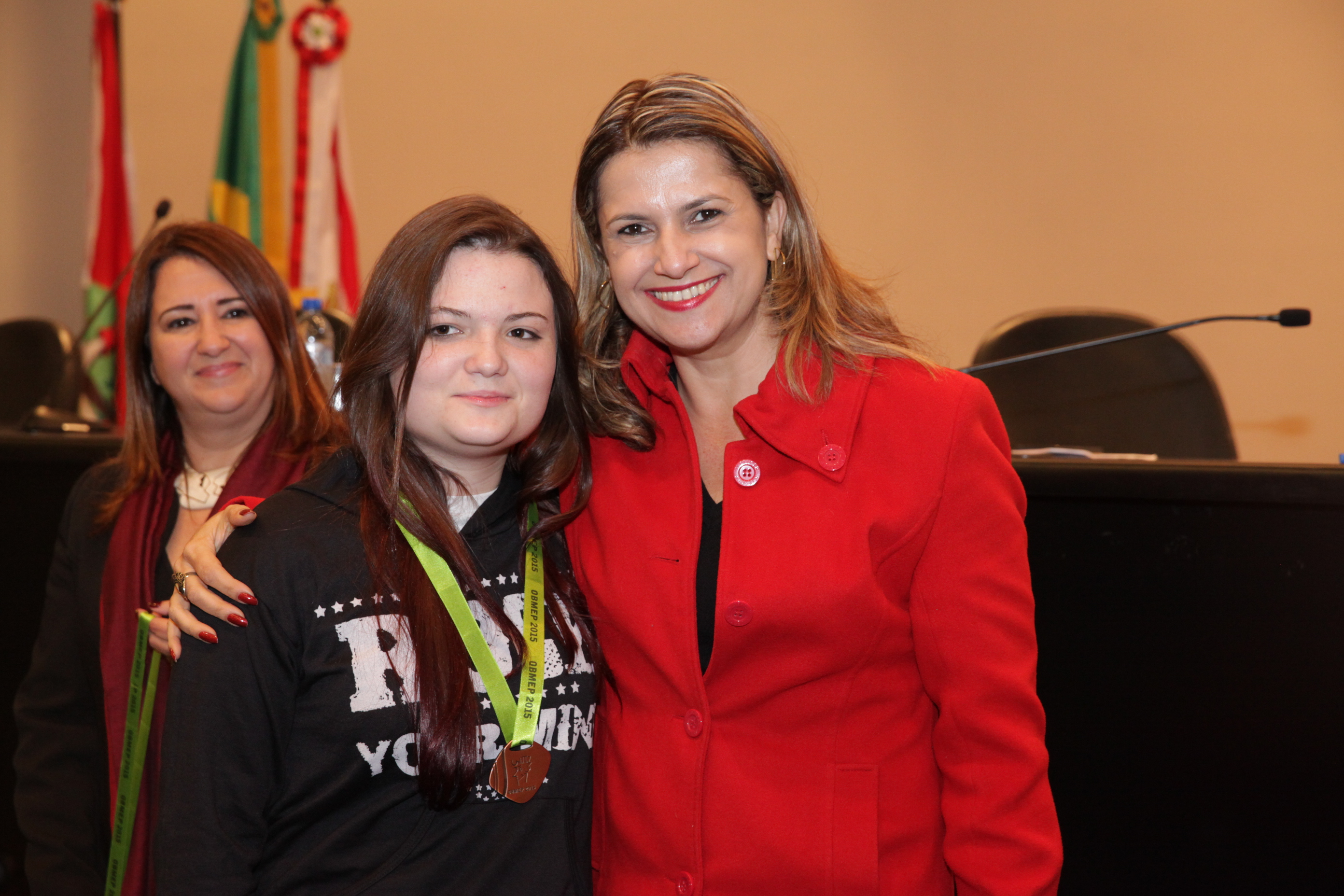 Premiação da Olimpíada Brasileira de Matemática das Escolas Públicas.