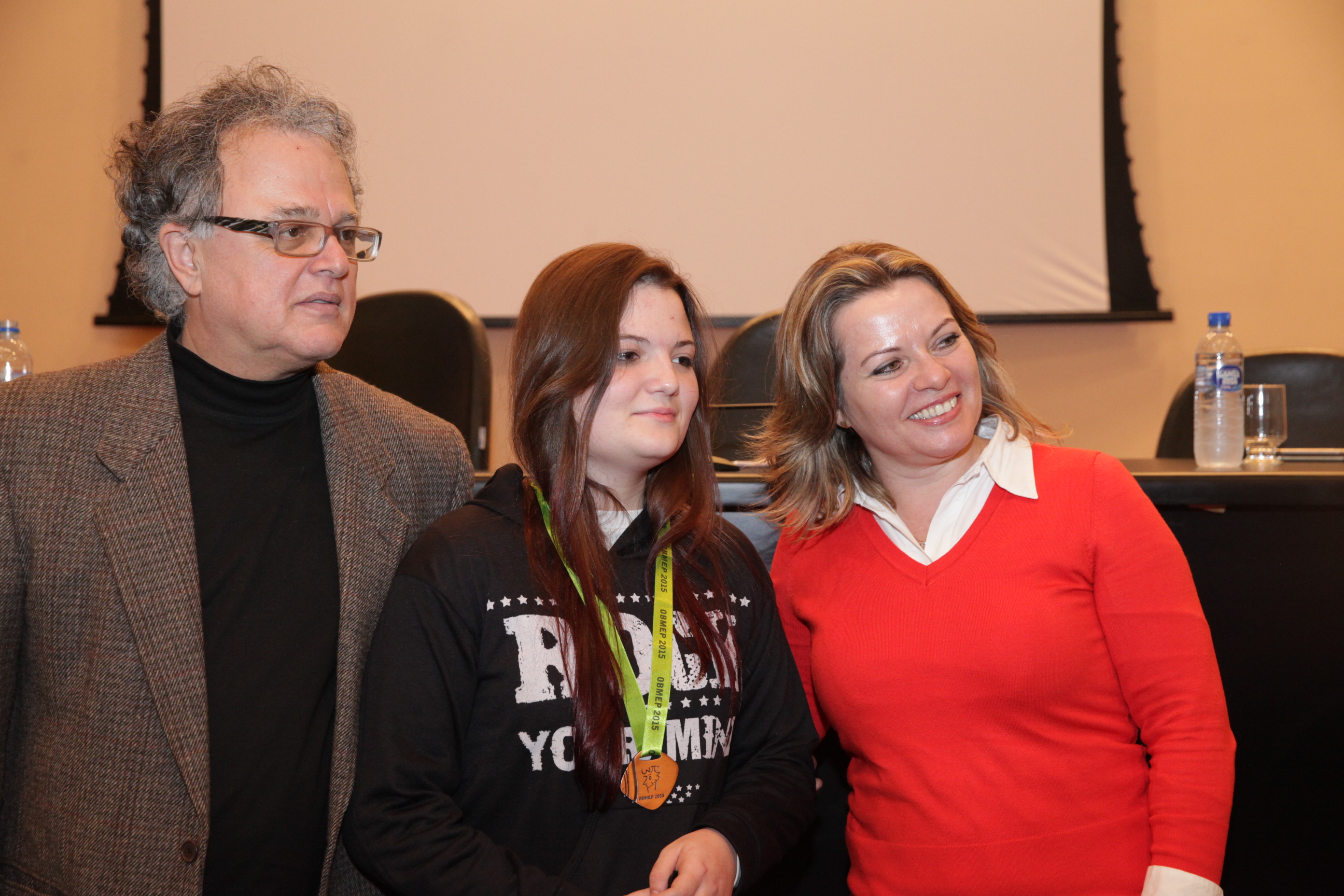 Premiação da Olimpíada Brasileira de Matemática das Escolas Públicas.