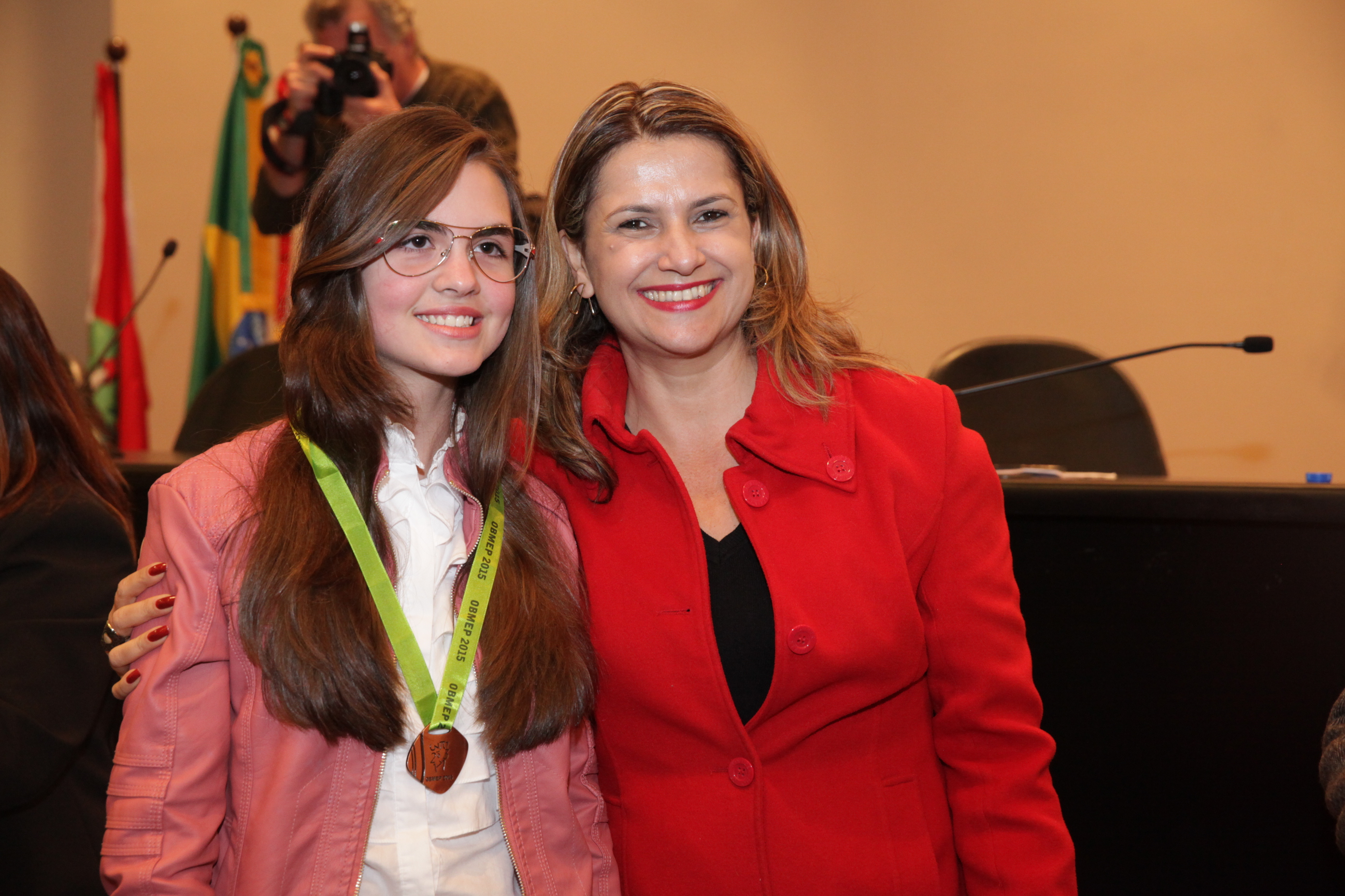 Premiação da Olimpíada Brasileira de Matemática das Escolas Públicas.