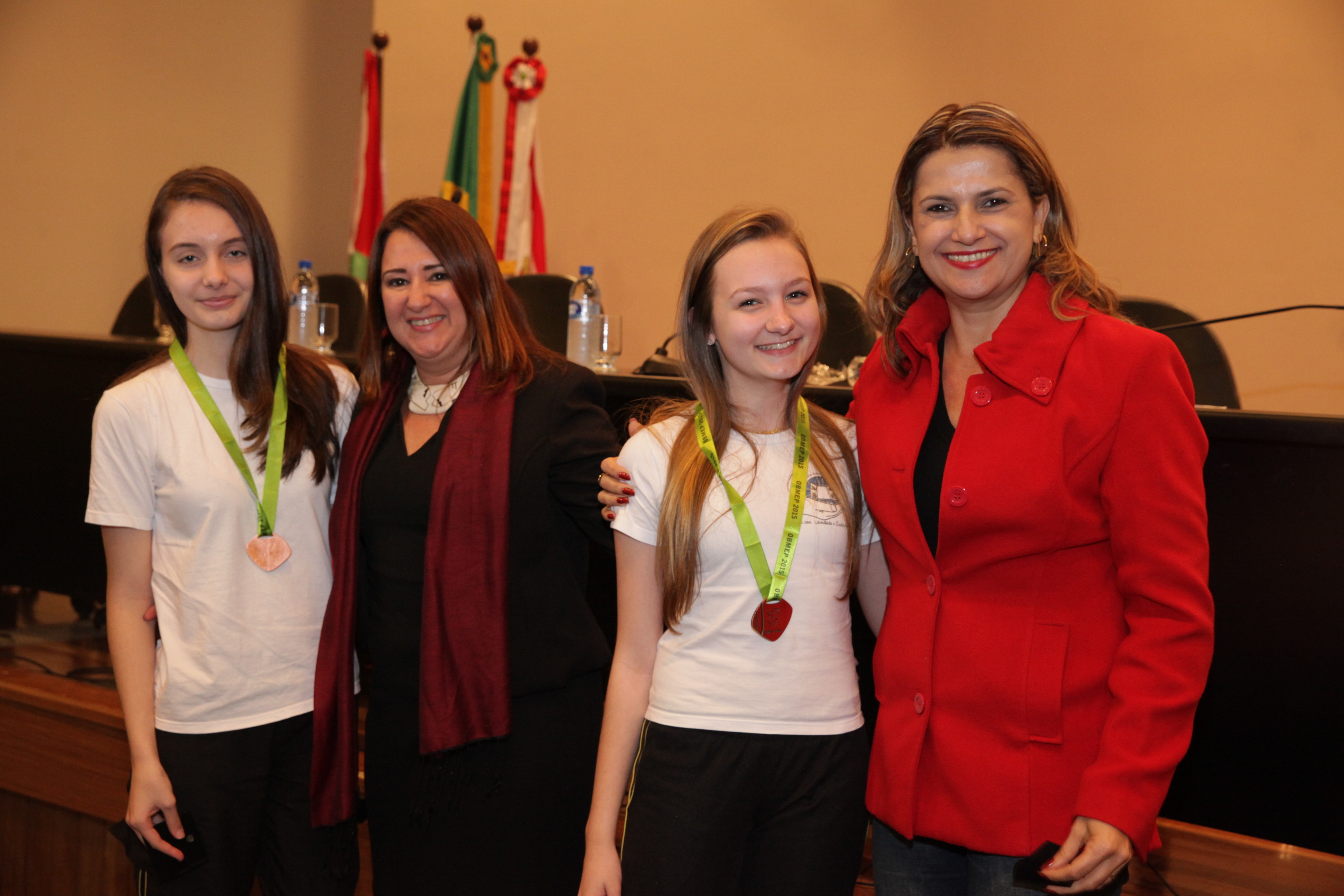 Premiação da Olimpíada Brasileira de Matemática das Escolas Públicas.