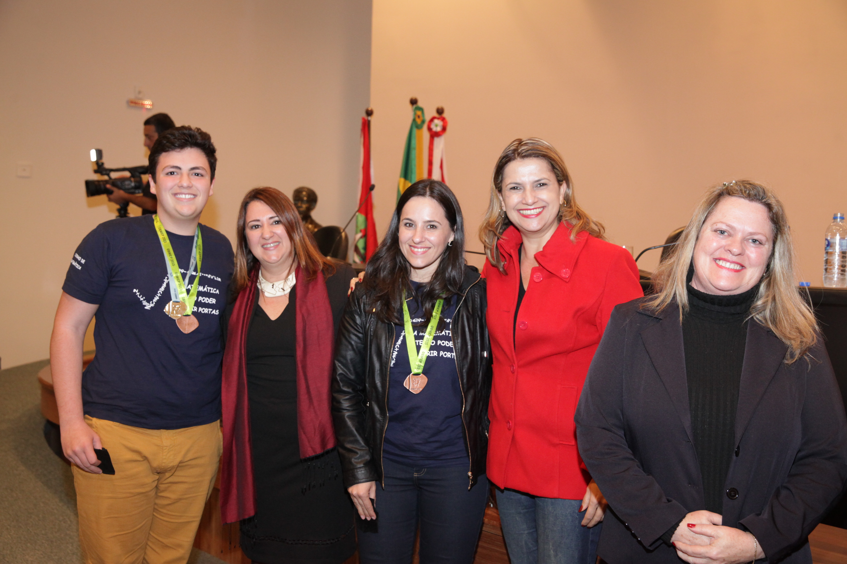 Premiação da Olimpíada Brasileira de Matemática das Escolas Públicas.