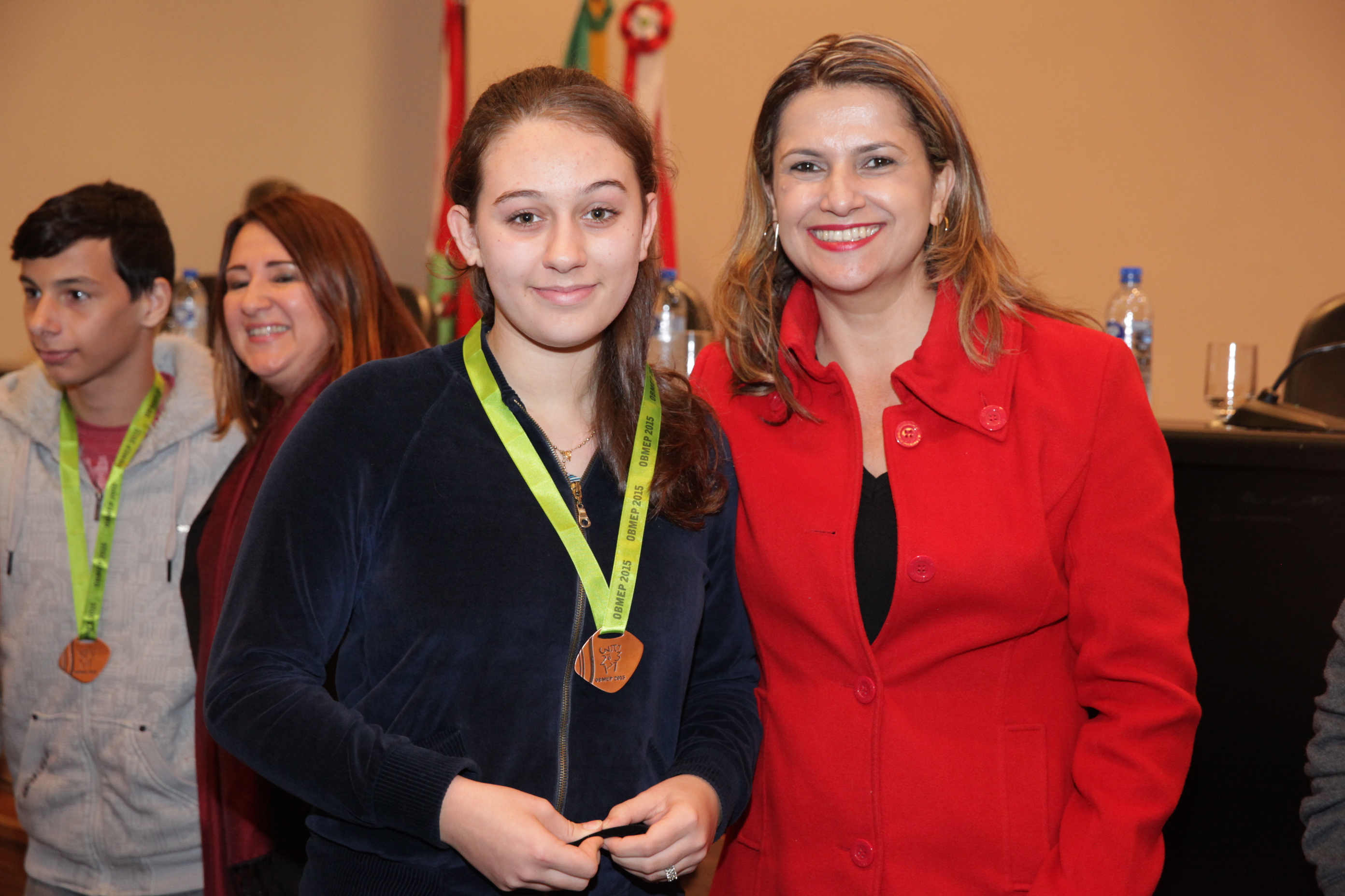 Premiação da Olimpíada Brasileira de Matemática das Escolas Públicas.