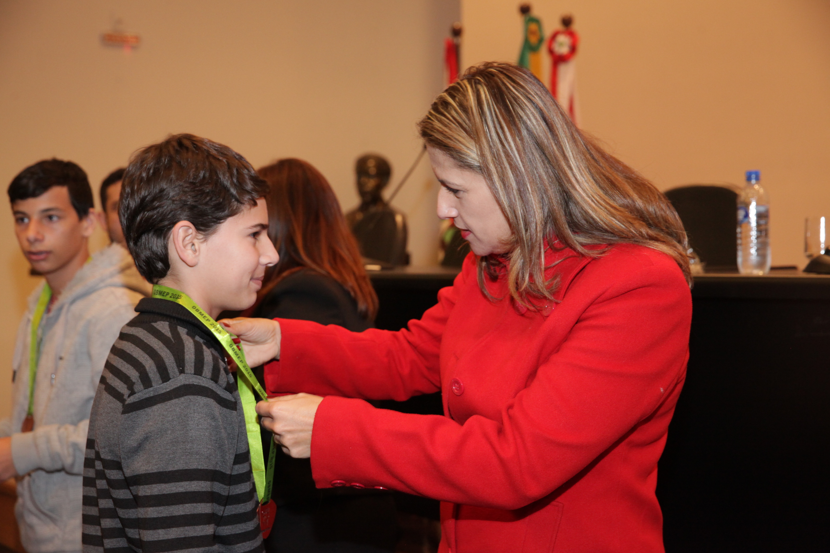 Premiação da Olimpíada Brasileira de Matemática das Escolas Públicas.