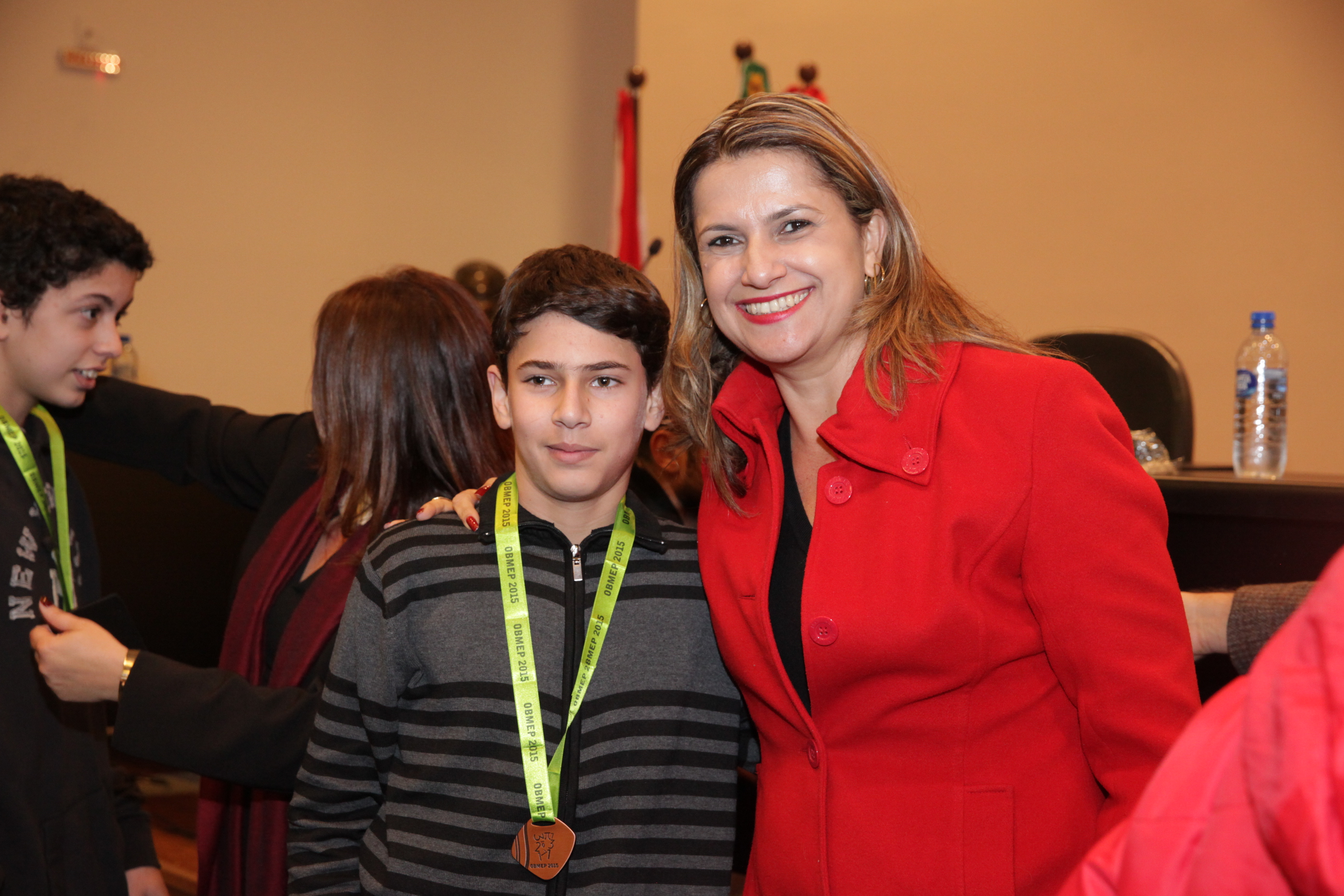 Premiação da Olimpíada Brasileira de Matemática das Escolas Públicas.