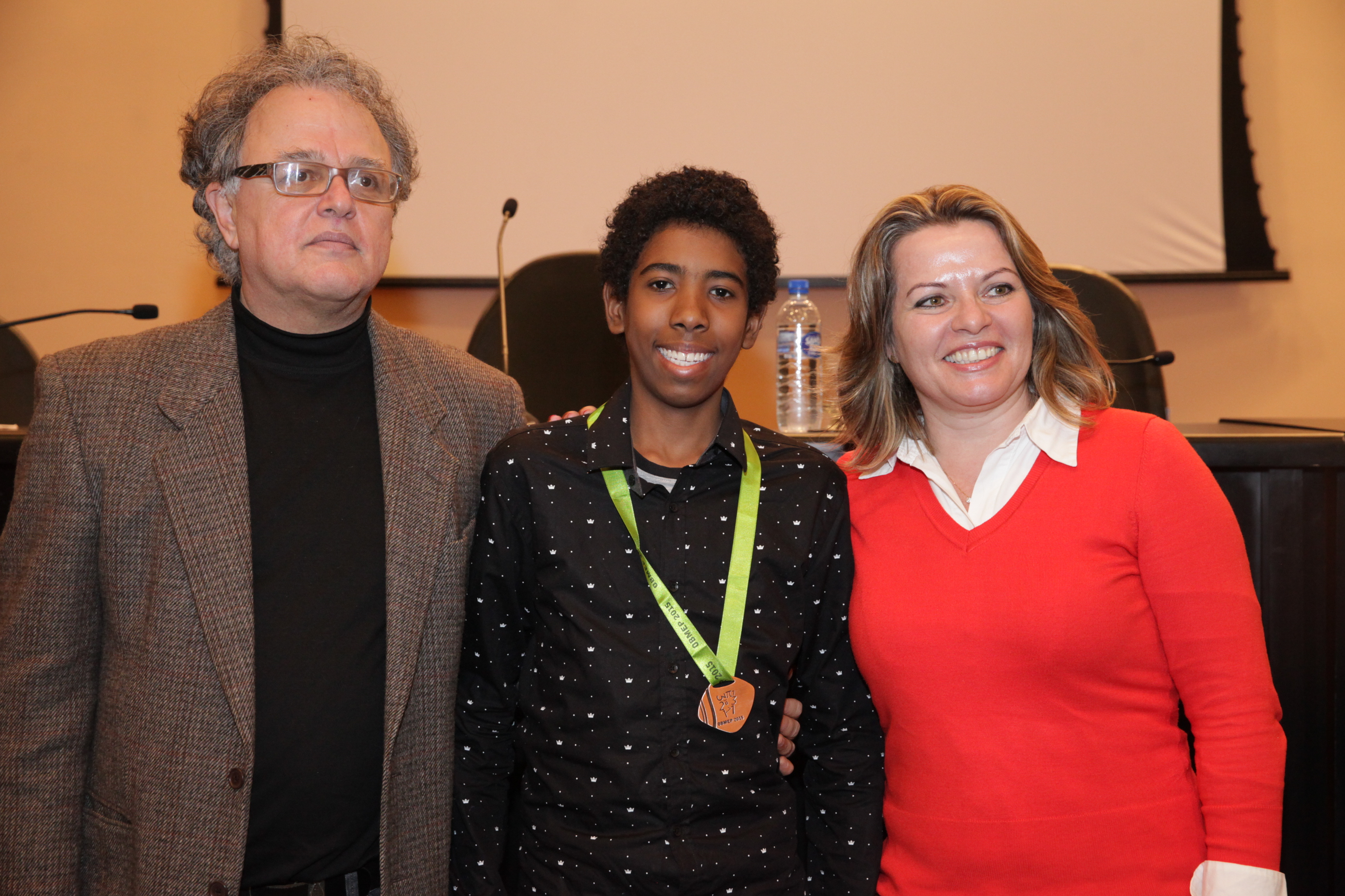 Premiação da Olimpíada Brasileira de Matemática das Escolas Públicas.