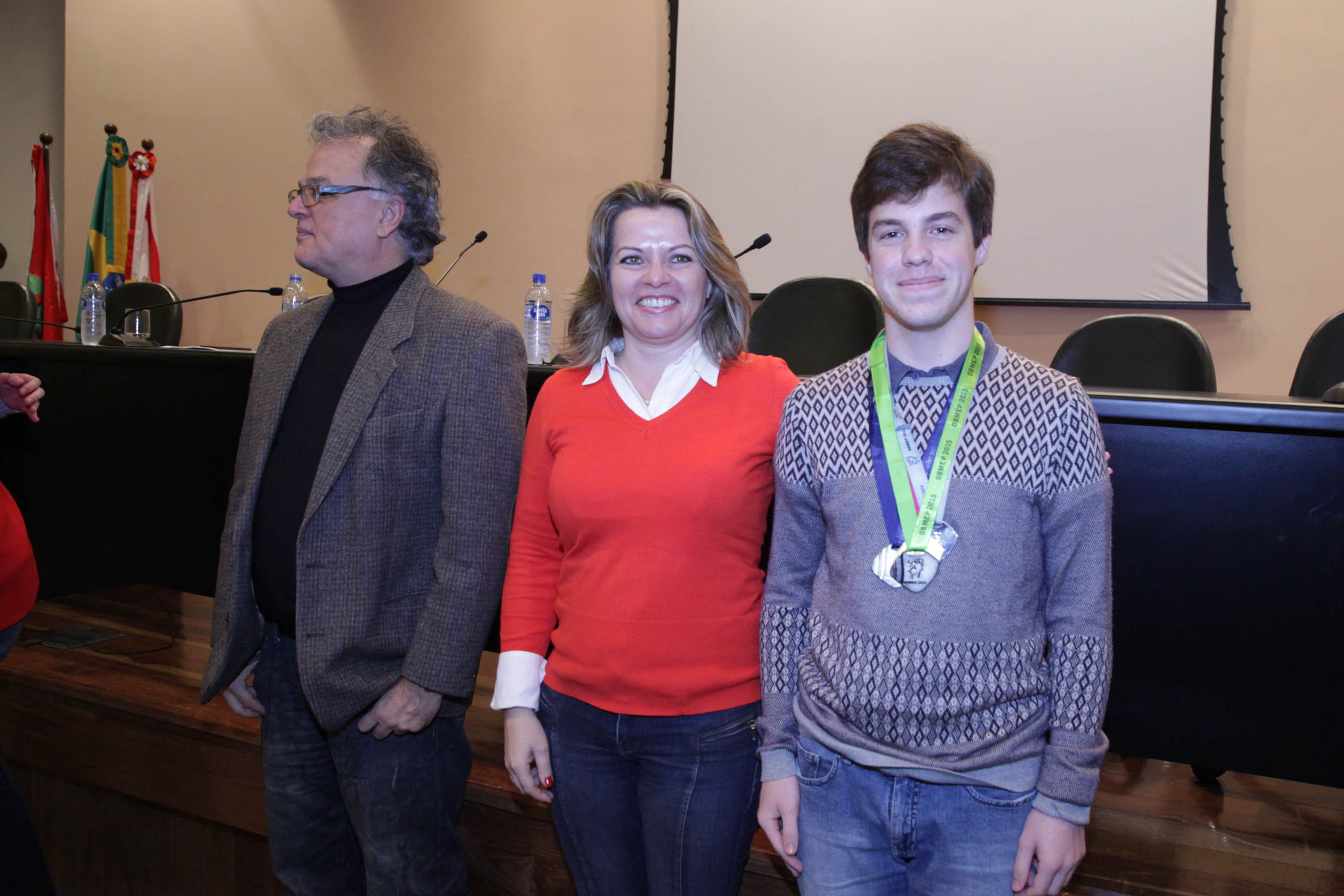 Premiação da Olimpíada Brasileira de Matemática das Escolas Públicas.