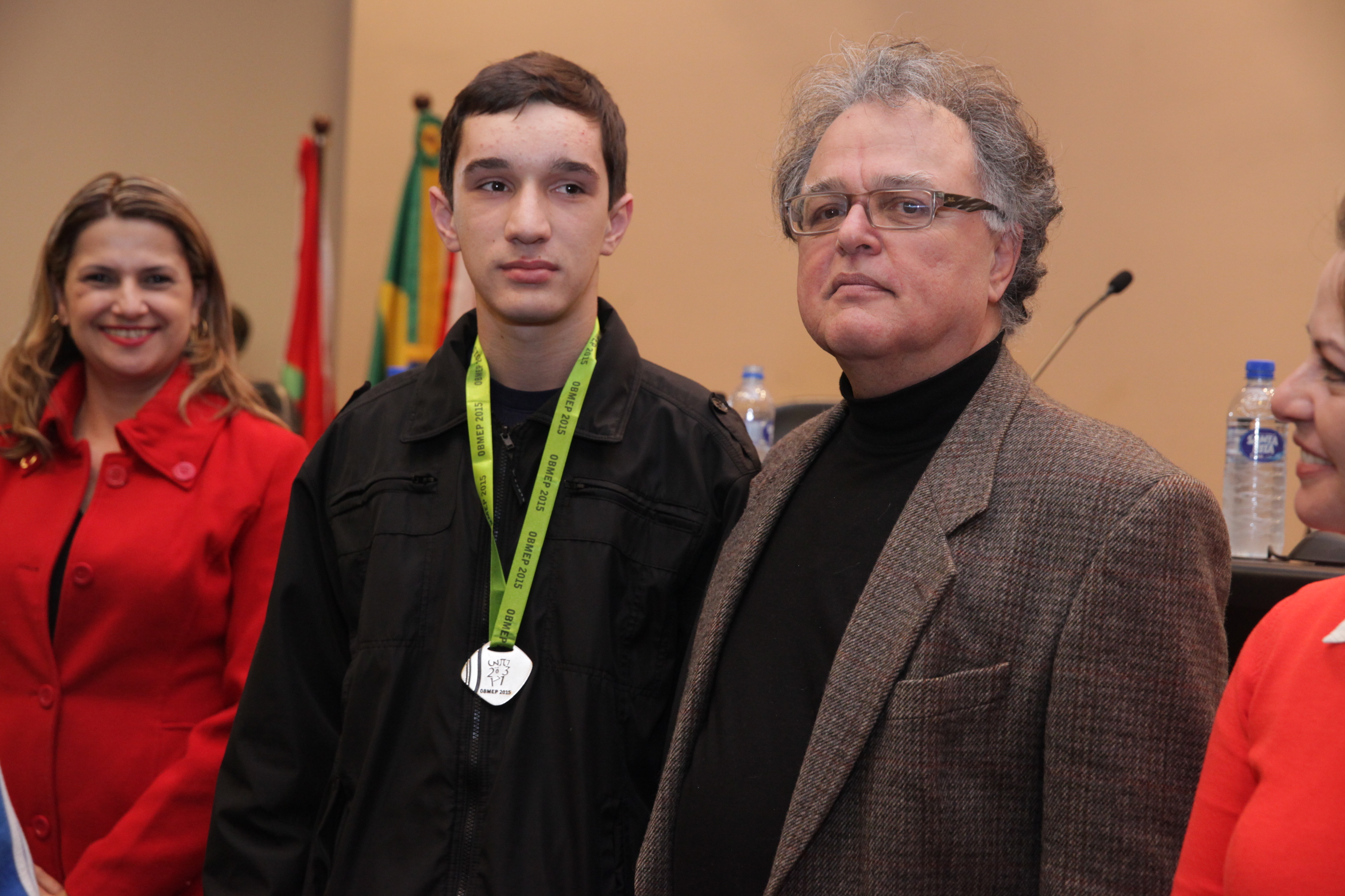 Premiação da Olimpíada Brasileira de Matemática das Escolas Públicas.