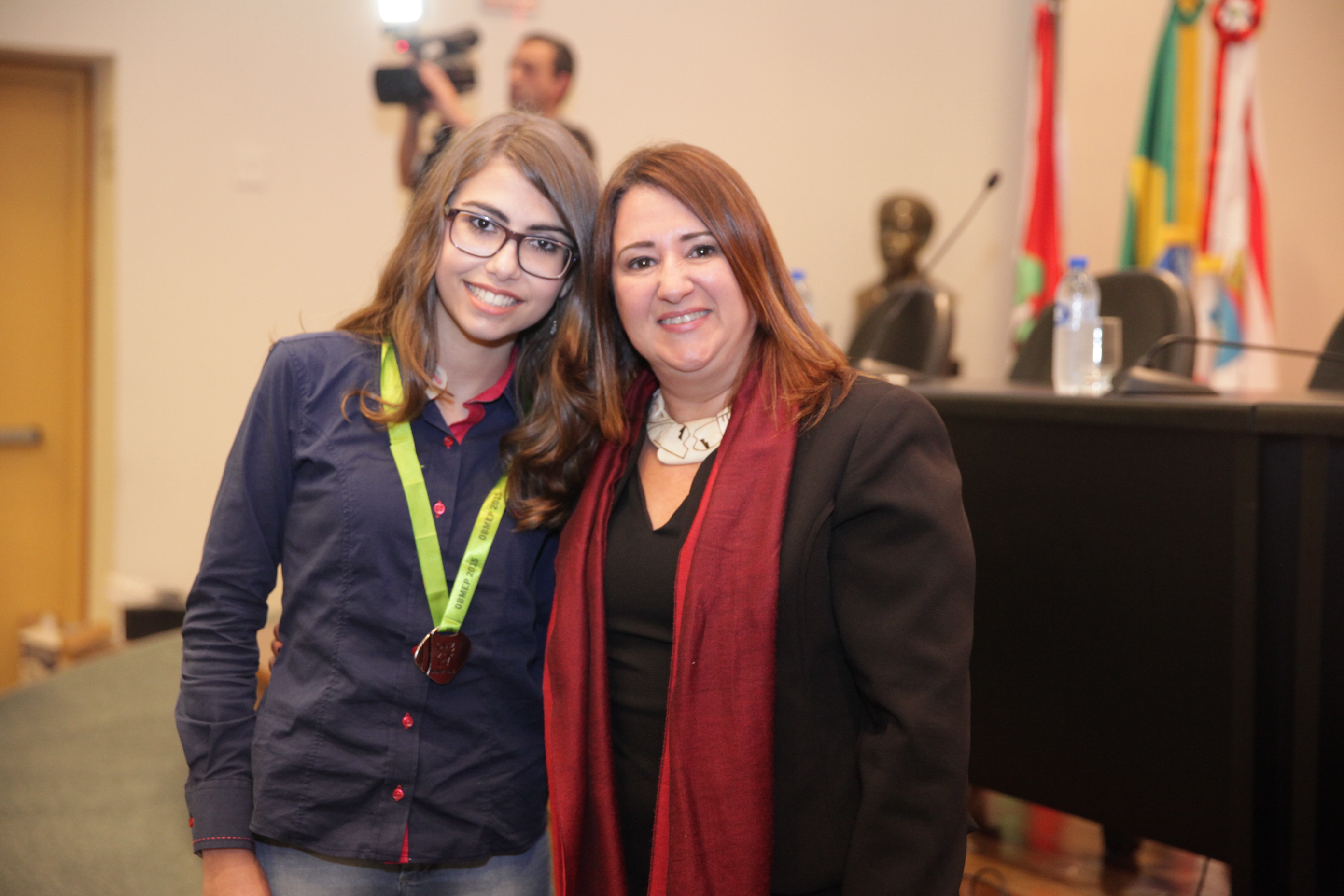 Premiação da Olimpíada Brasileira de Matemática das Escolas Públicas.