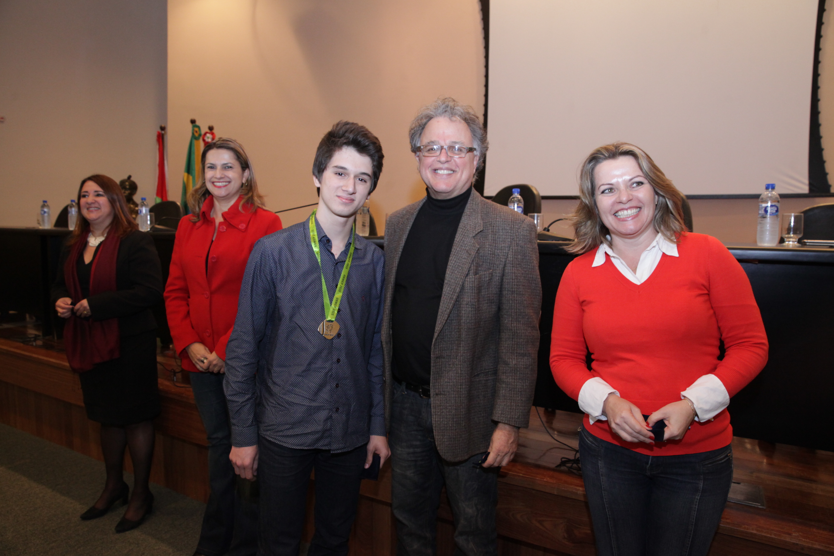 Premiação da Olimpíada Brasileira de Matemática das Escolas Públicas.
