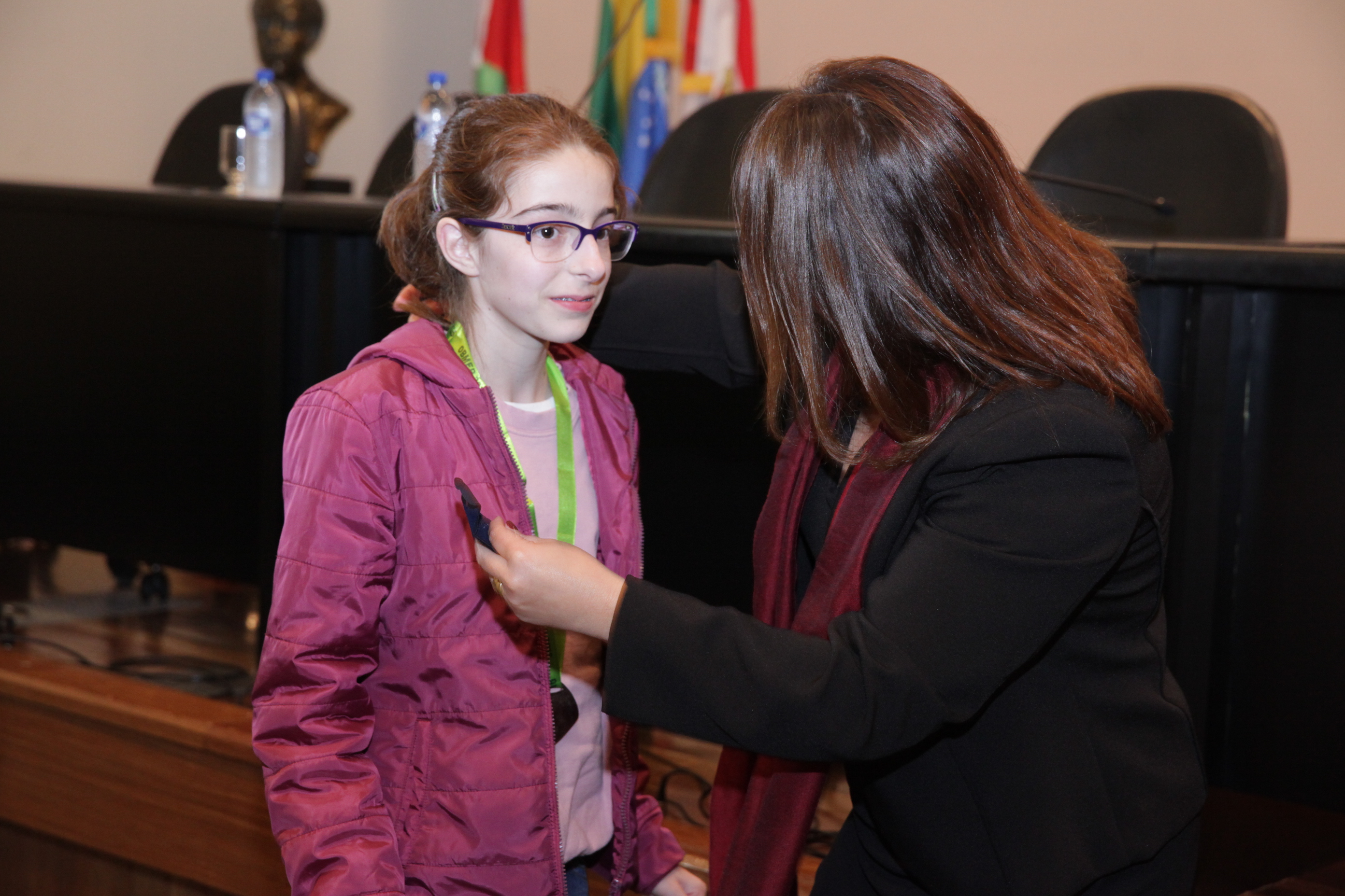 Premiação da Olimpíada Brasileira de Matemática das Escolas Públicas.