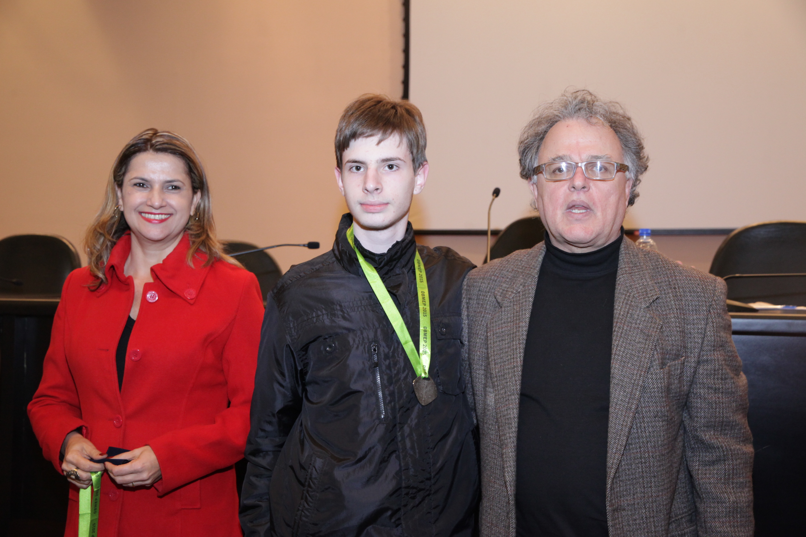 Premiação da Olimpíada Brasileira de Matemática das Escolas Públicas.