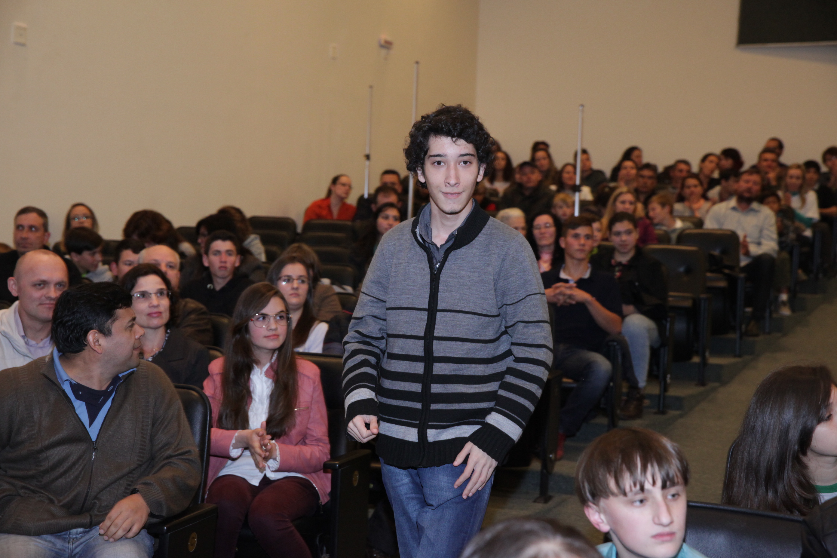 Premiação da Olimpíada Brasileira de Matemática das Escolas Públicas.