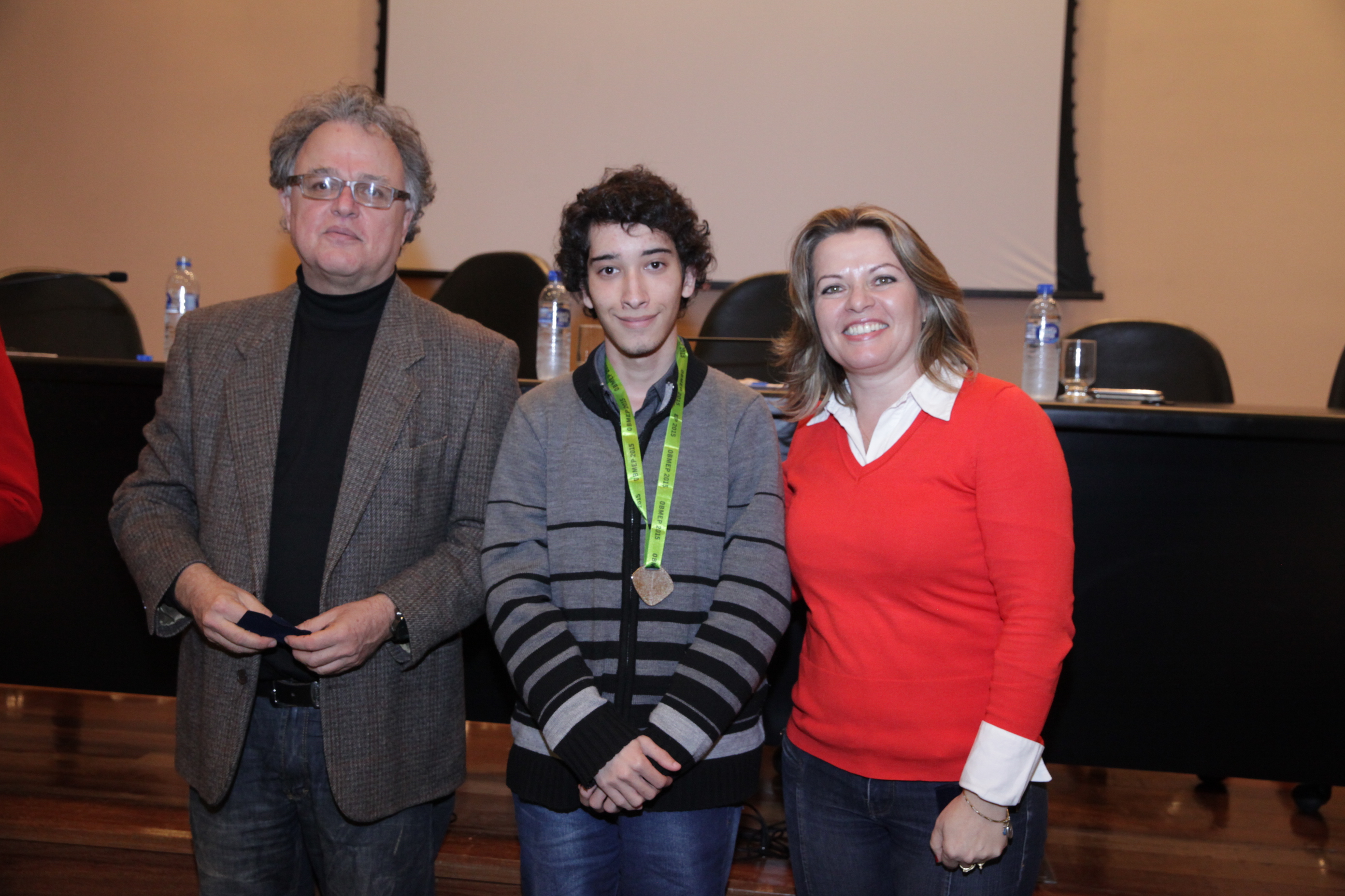 Premiação da Olimpíada Brasileira de Matemática das Escolas Públicas.