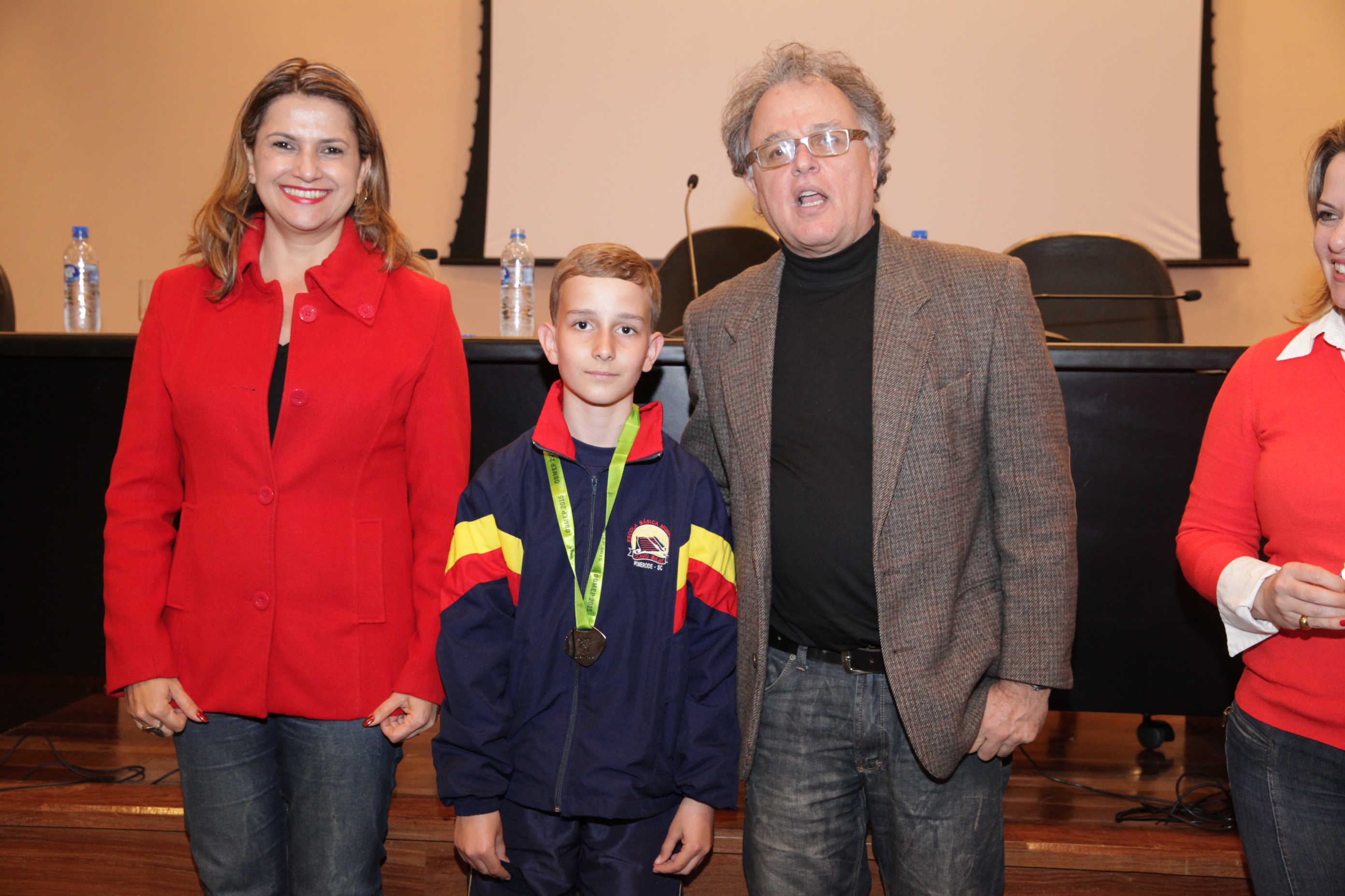 Premiação da Olimpíada Brasileira de Matemática das Escolas Públicas.