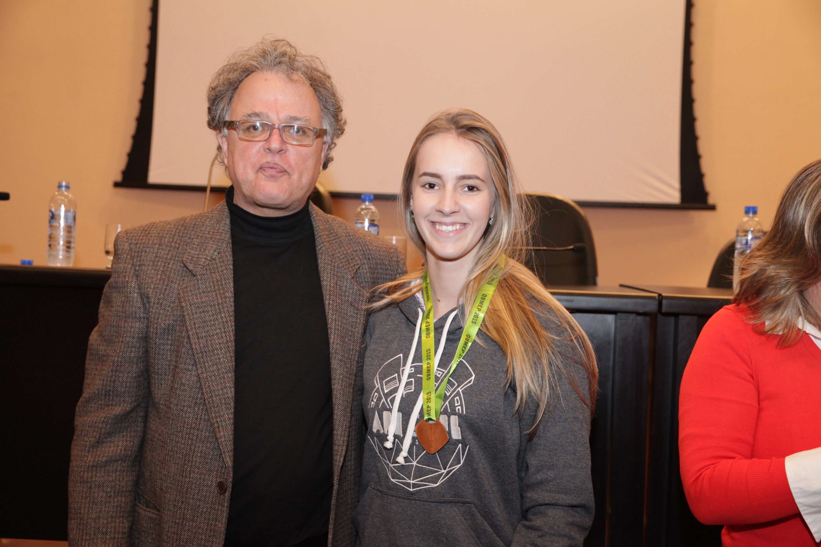 Premiação da Olimpíada Brasileira de Matemática das Escolas Públicas.