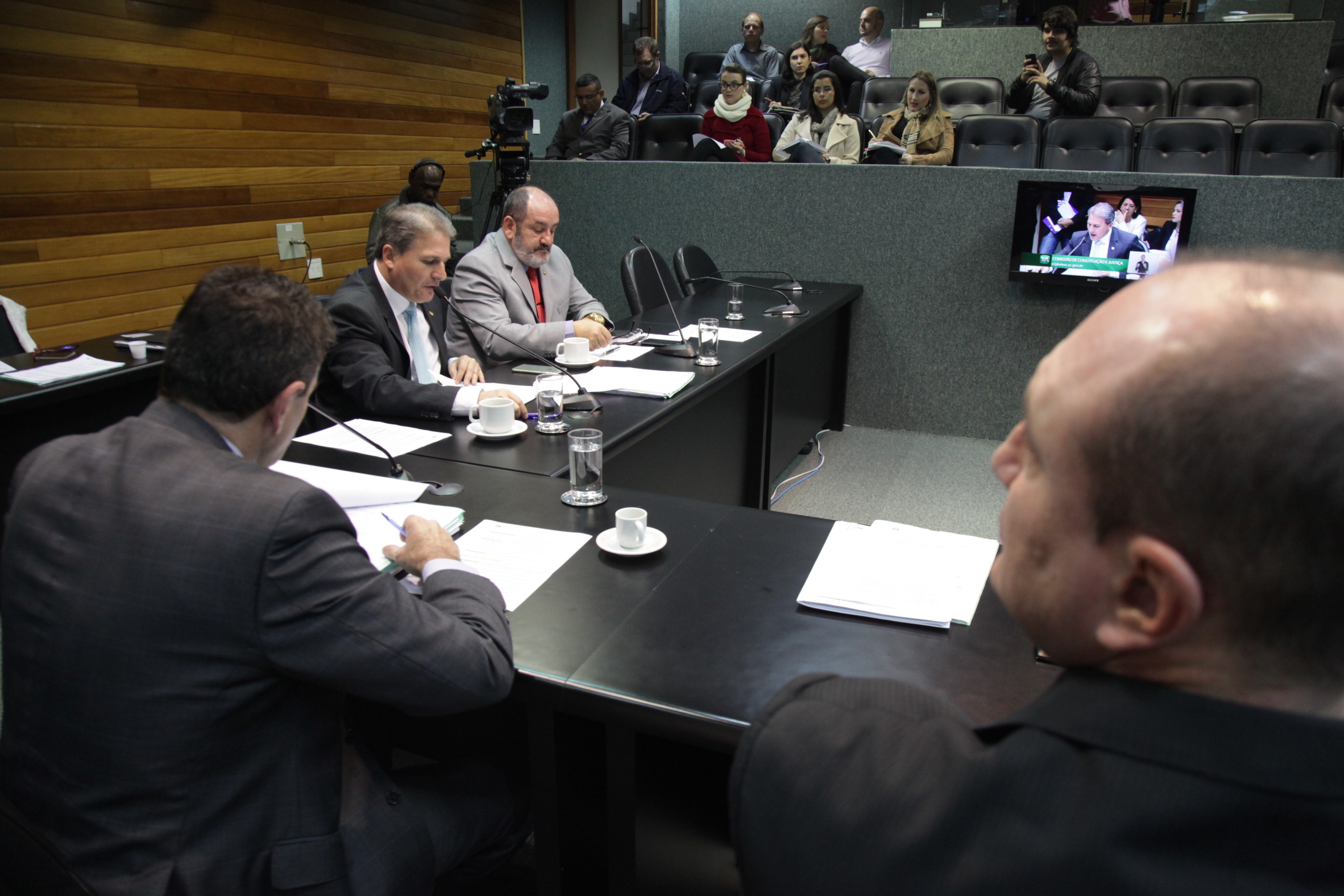 Reunião da Comissão de Constituição e Justiça.