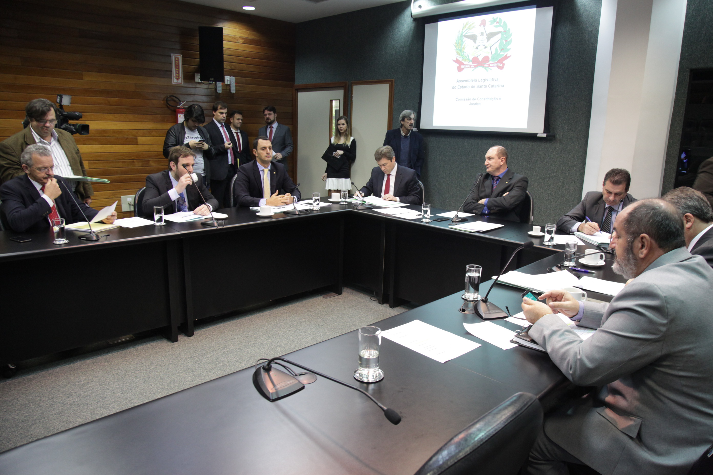 Reunião da Comissão de Constituição e Justiça.