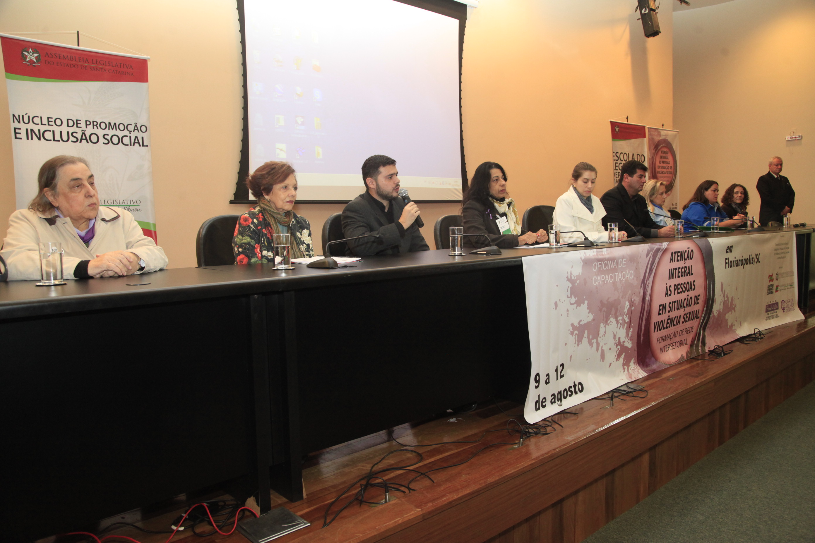 Oficina de Capacitação na Atenção a Pessoas em Situação de Violência Sexual.
