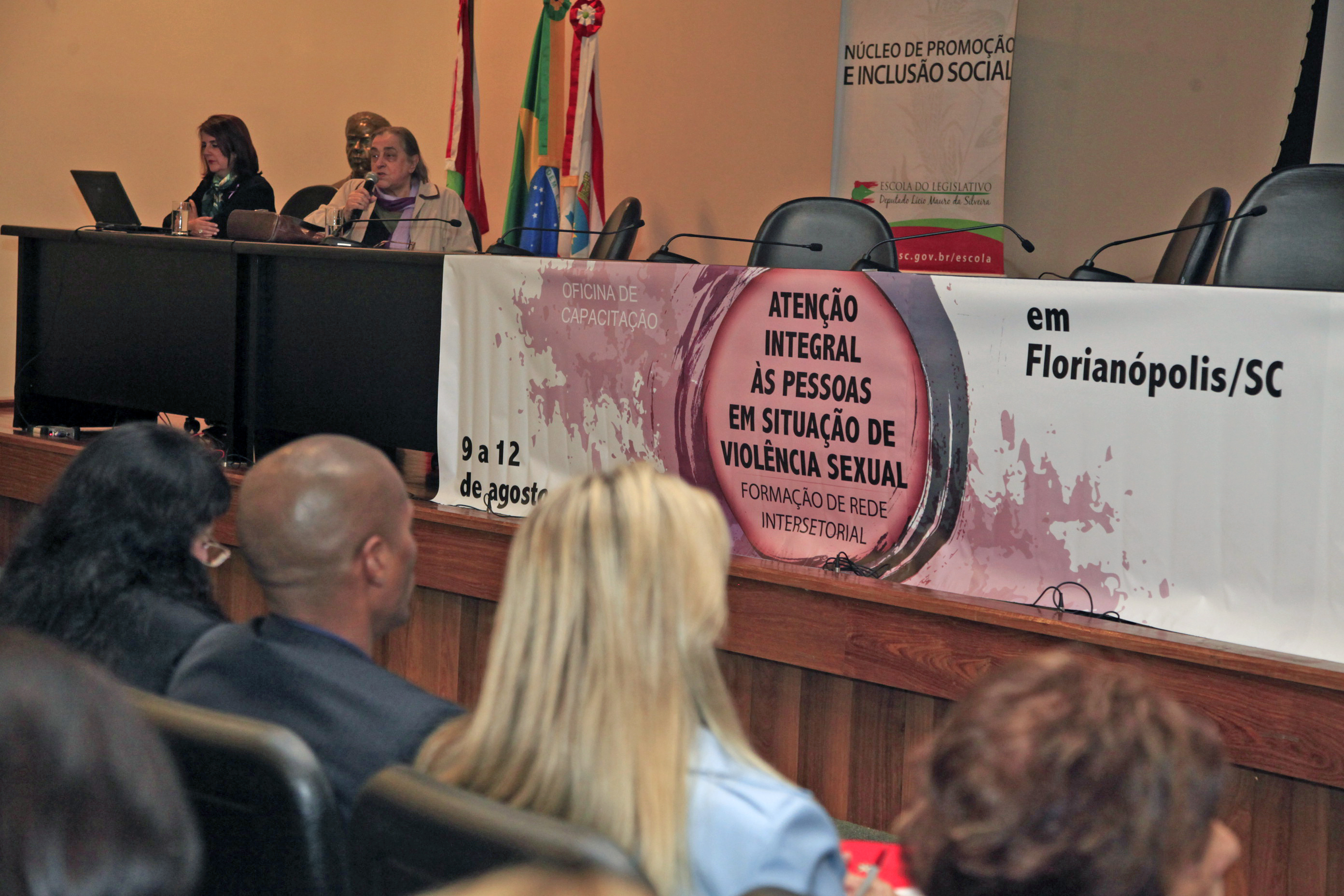Oficina de Capacitação na Atenção a Pessoas em Situação de Violência Sexual.