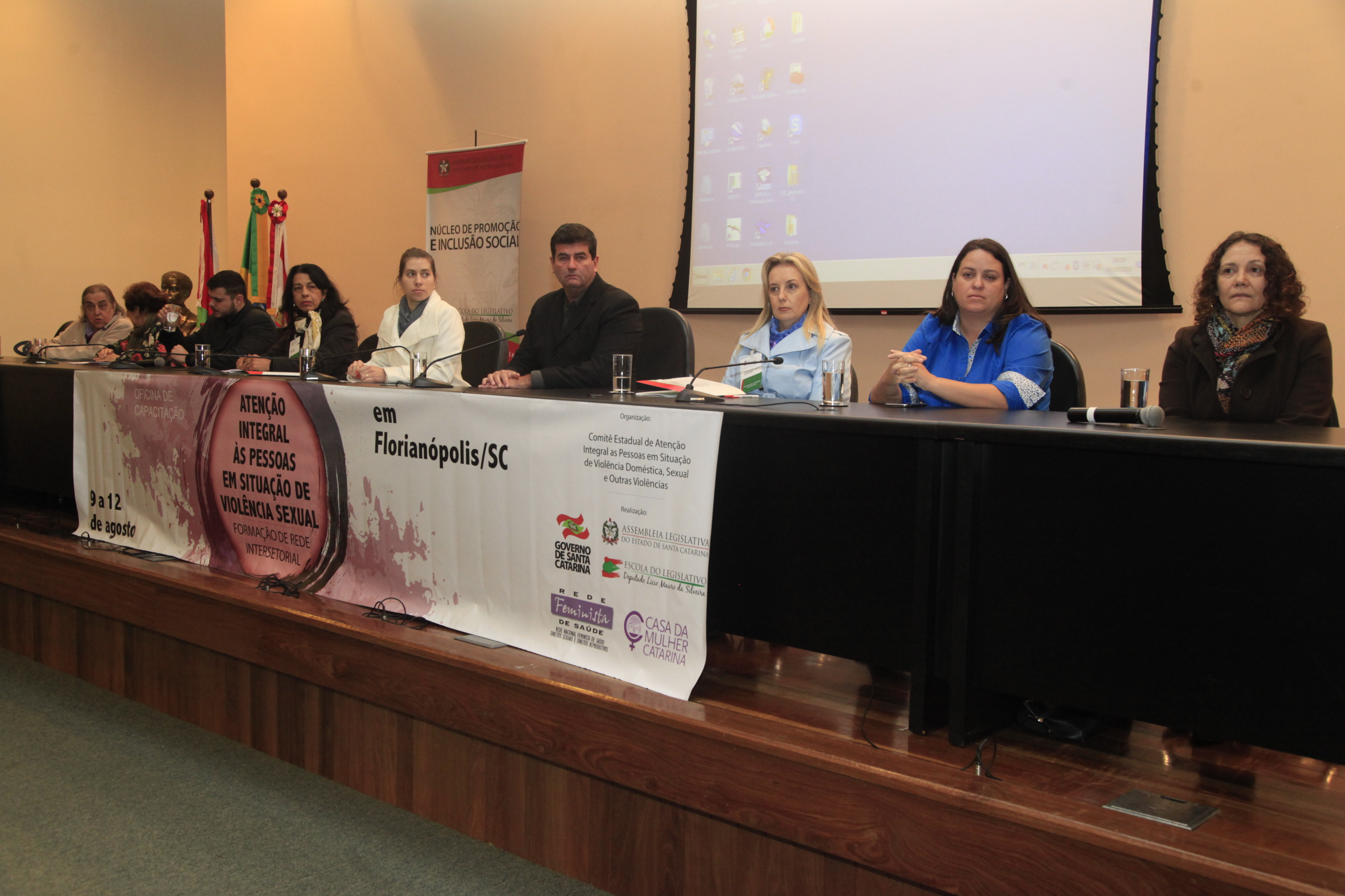 Oficina de Capacitação na Atenção a Pessoas em Situação de Violência Sexual.