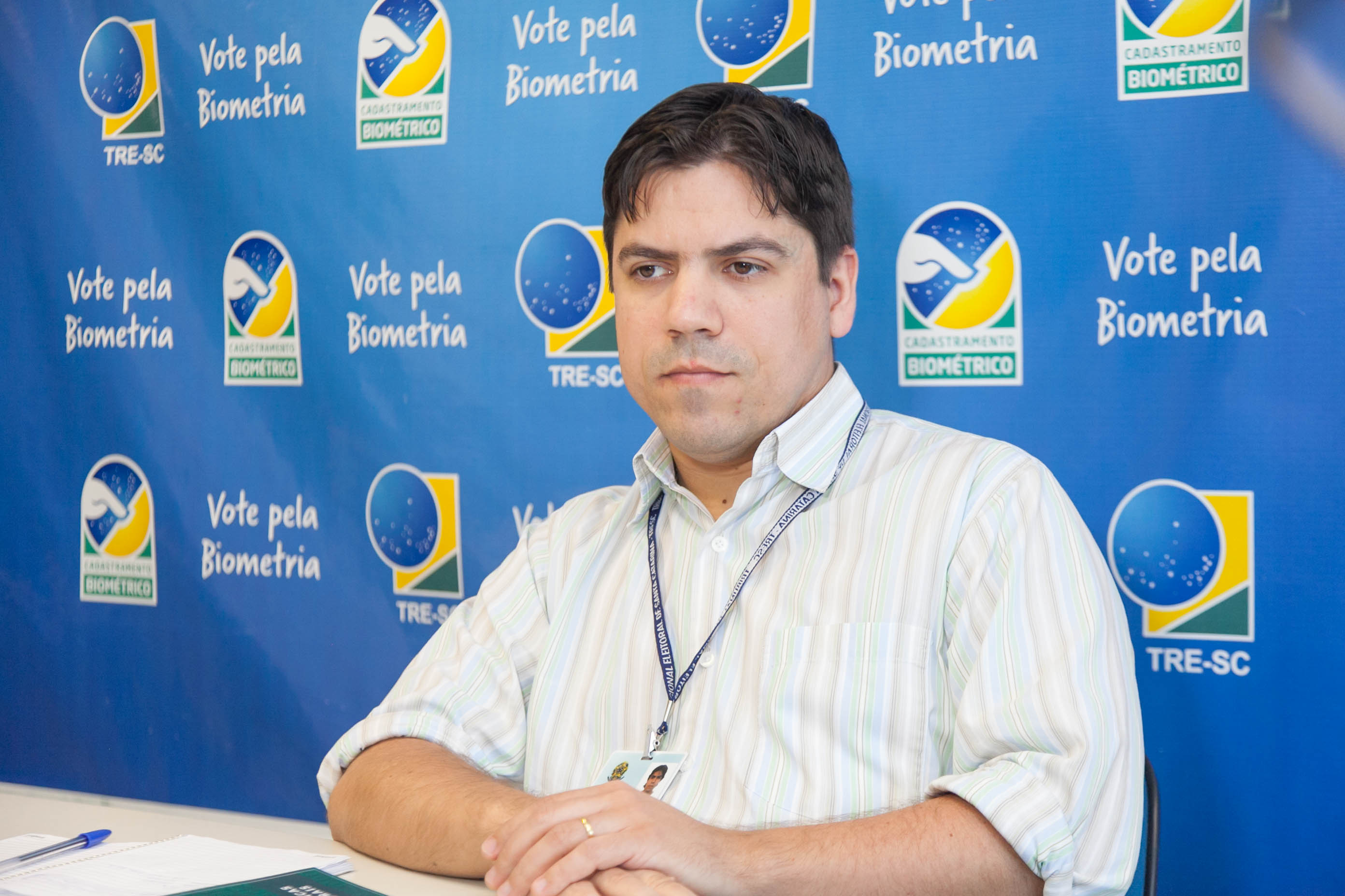 Giovani Pacheco, Coordenador de Cadastro Eleitoral do TRE-SC
