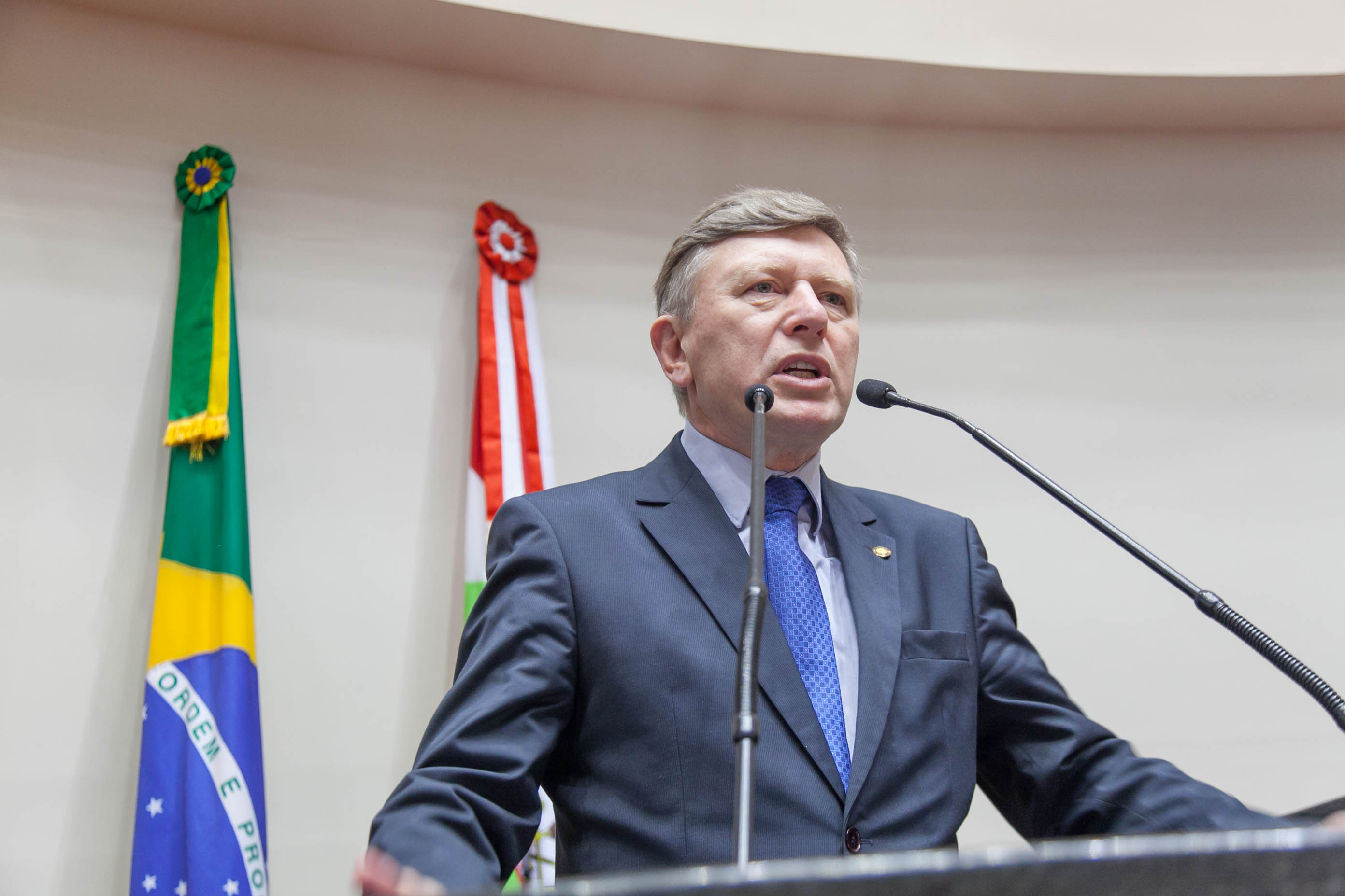 Deputado Ivan Naatz (PDT) em Sessão Ordinária