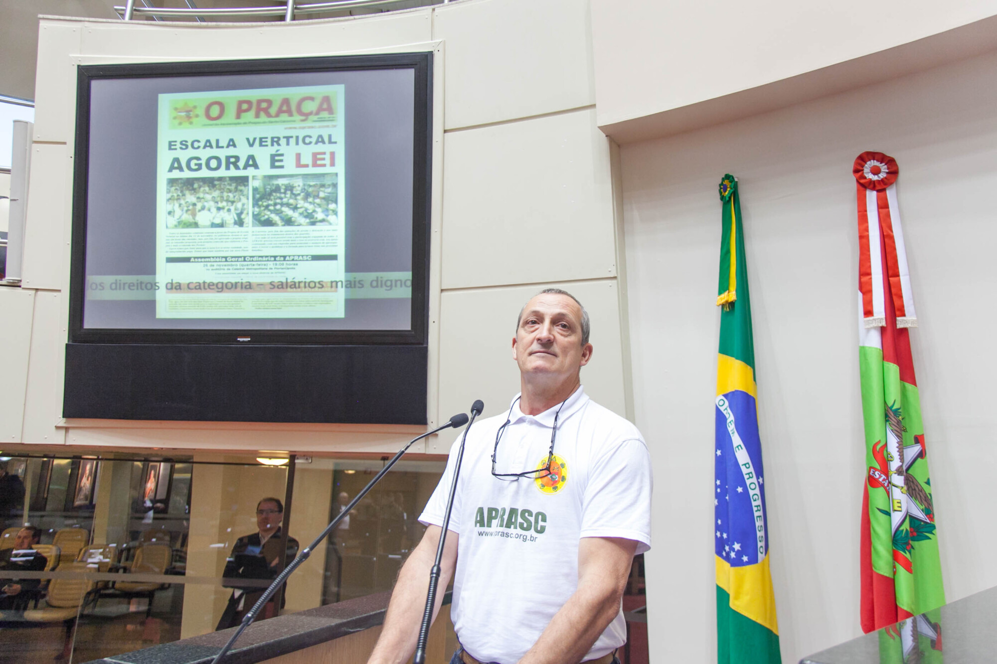 Presidente da Aprasc faz relato dos 15 anos de atuação da entidade