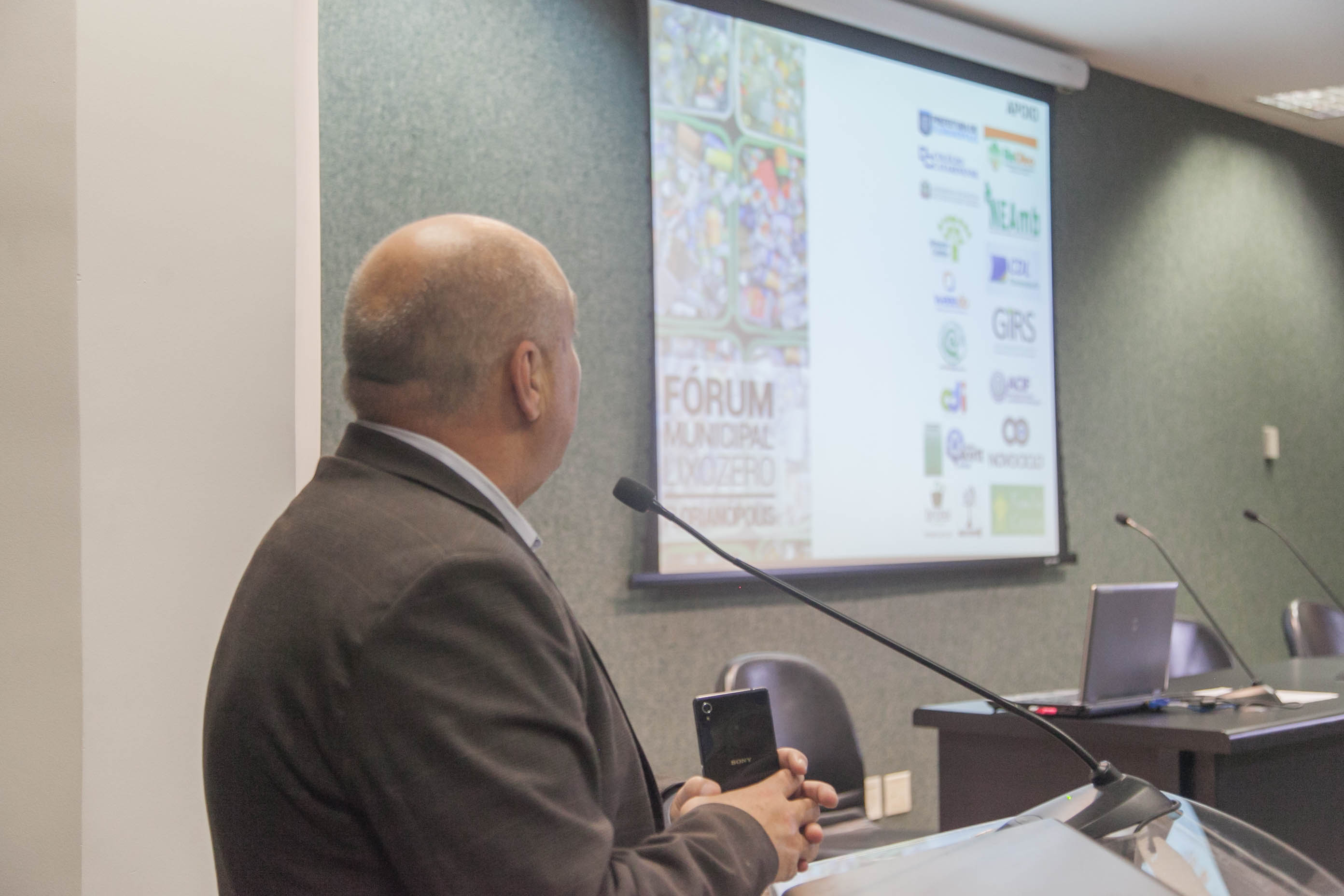 Rodrigo Sabatini, Presidente do Instituto Lixo Zero em Fórum Municipal Lixo Zero