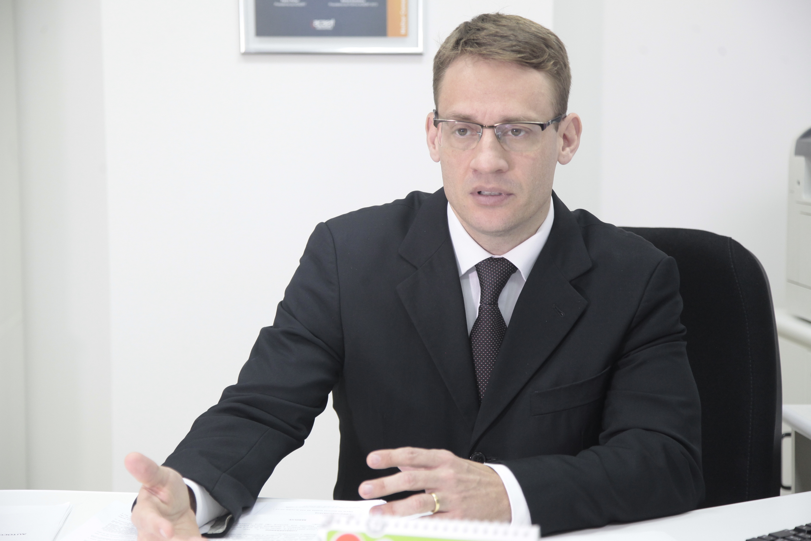 Promotor de Justiça Marcelo Wegner.
