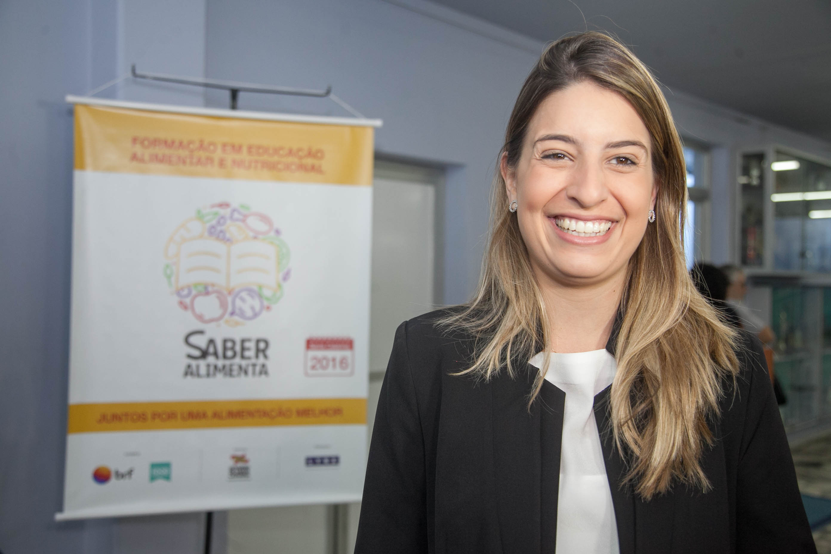 Michelle Piñeiro, Coordenadora de Marketing da BRF/SA em Lançamento do Programa Saber Alimenta