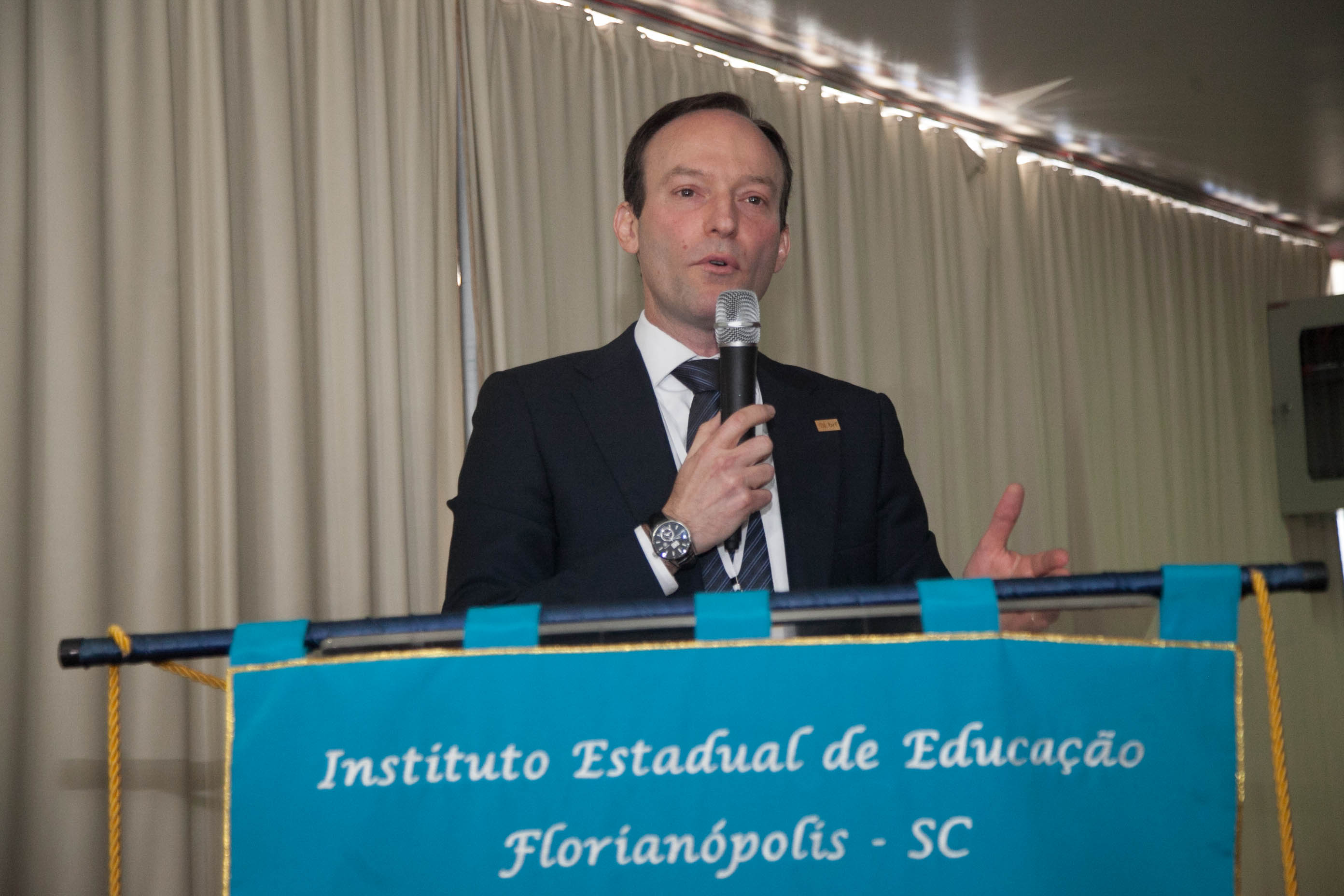José Roberto Rodrigues, Vice Presidente de Integração Corporativa da BRF/SA em Lançamento do Programa Saber Alimenta