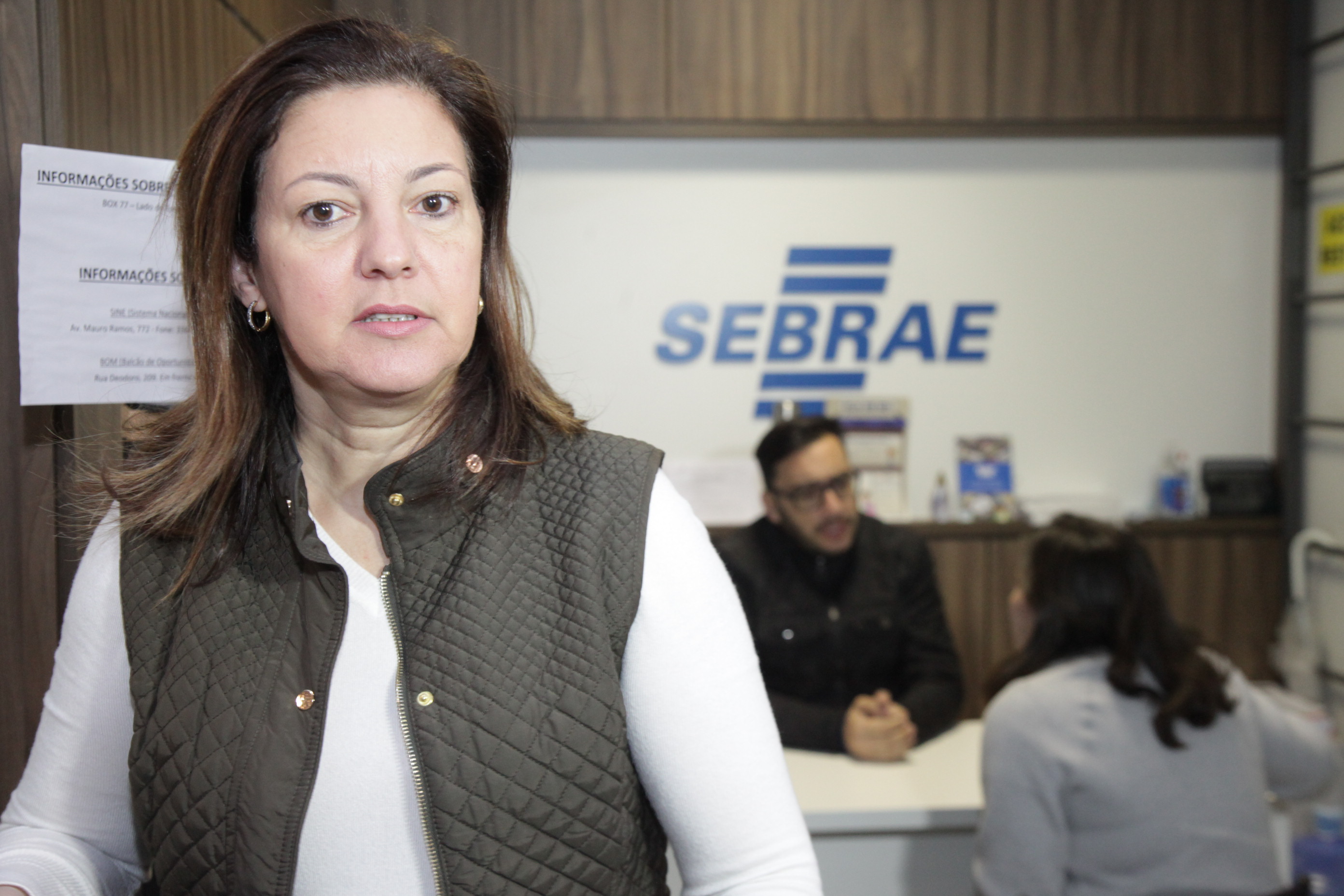 Soraya Tonelli - coordenadora regional do Sebrae/ SC.
