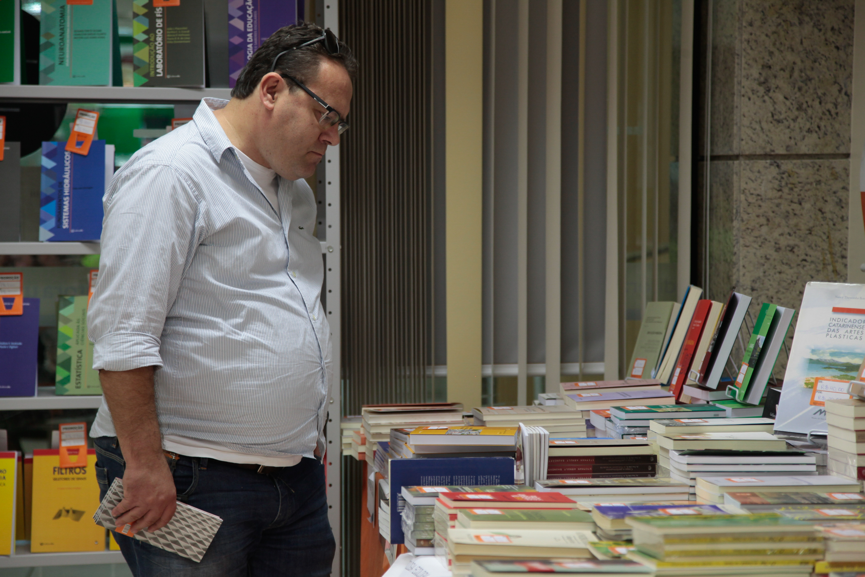 Feira de Livros da UFSC.