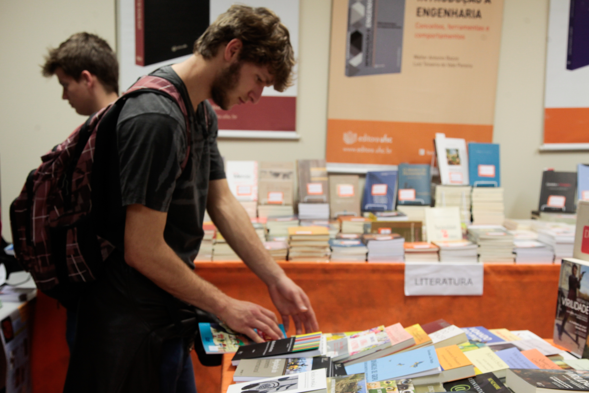 Feira de Livros da UFSC.